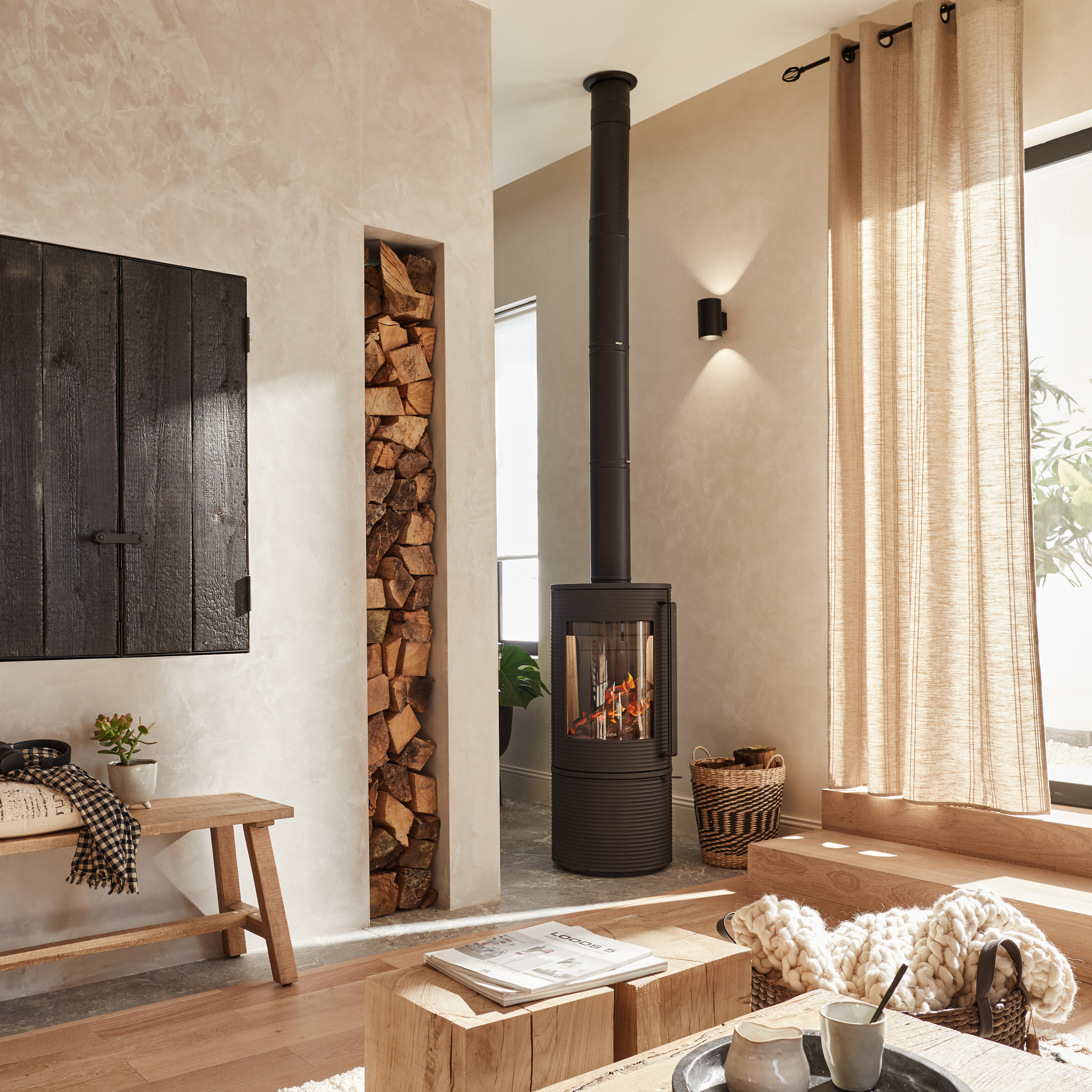 Tuyau réglable émaillé de raccordement POUJOULAT, diam. 150 mm 51 à 86 cm - 5