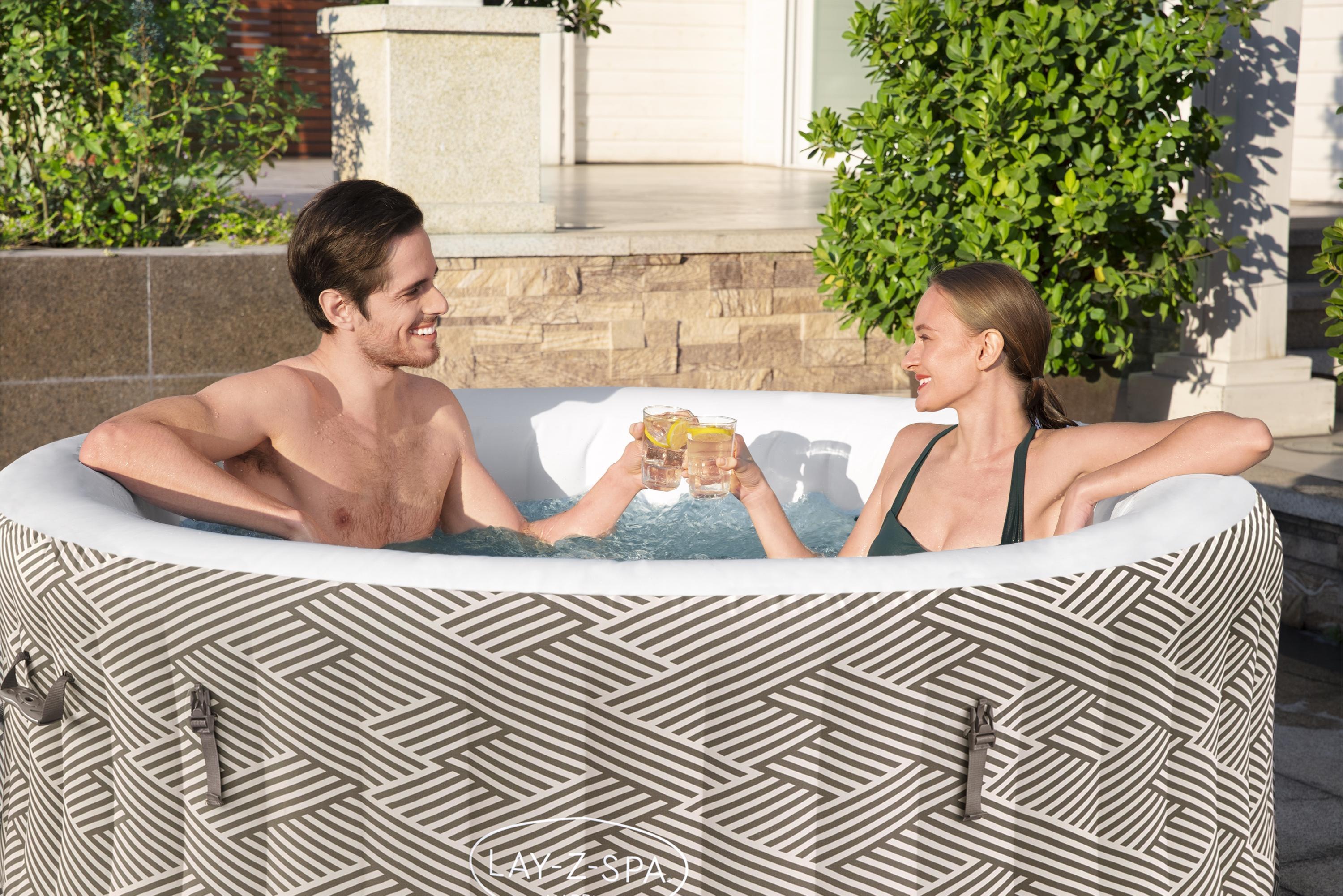 Spa gonflables MADRID BESTWAY, rond 2/4 places - 11