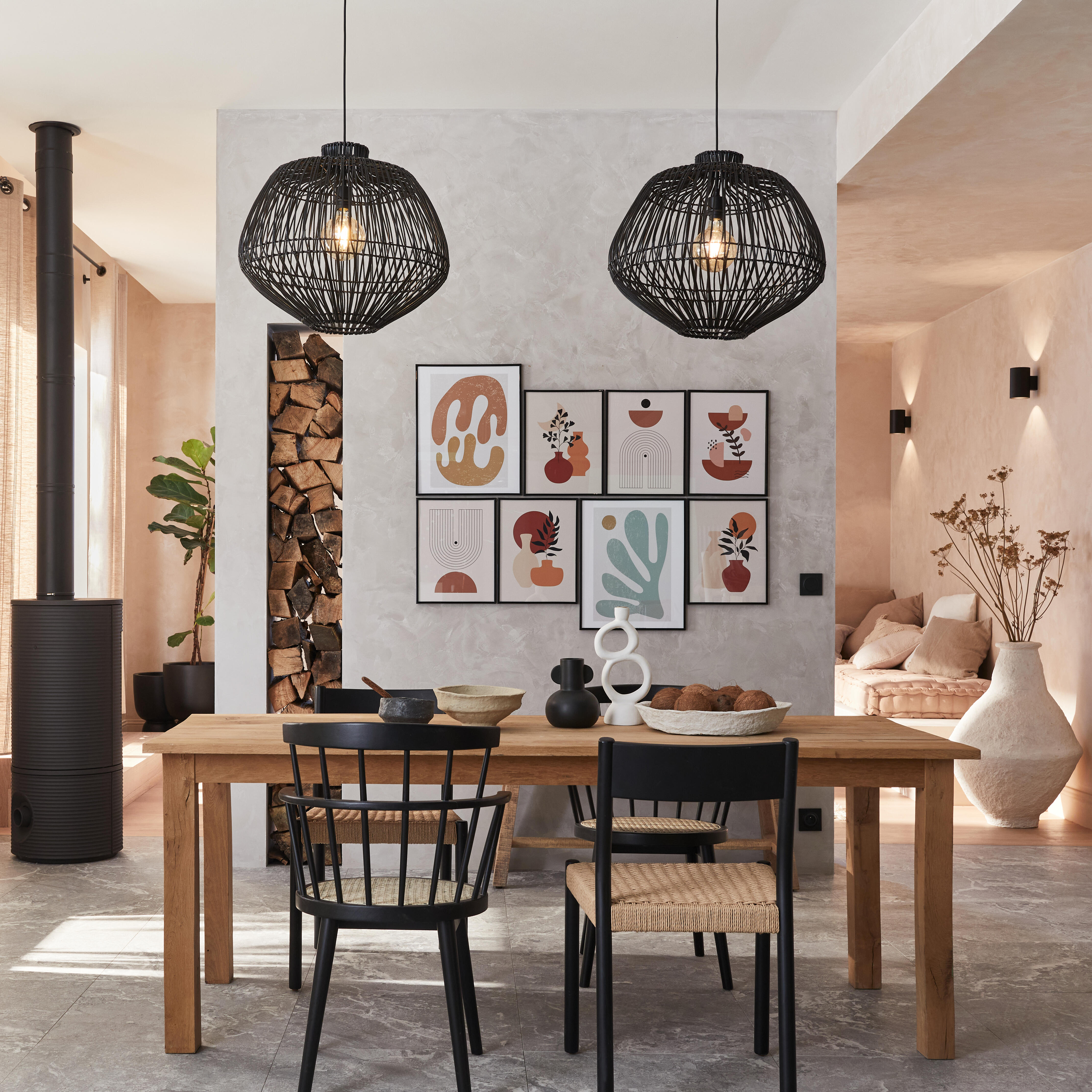 Tuyau réglable émaillé de raccordement POUJOULAT, diam. 150 mm 51 à 86 cm - 4