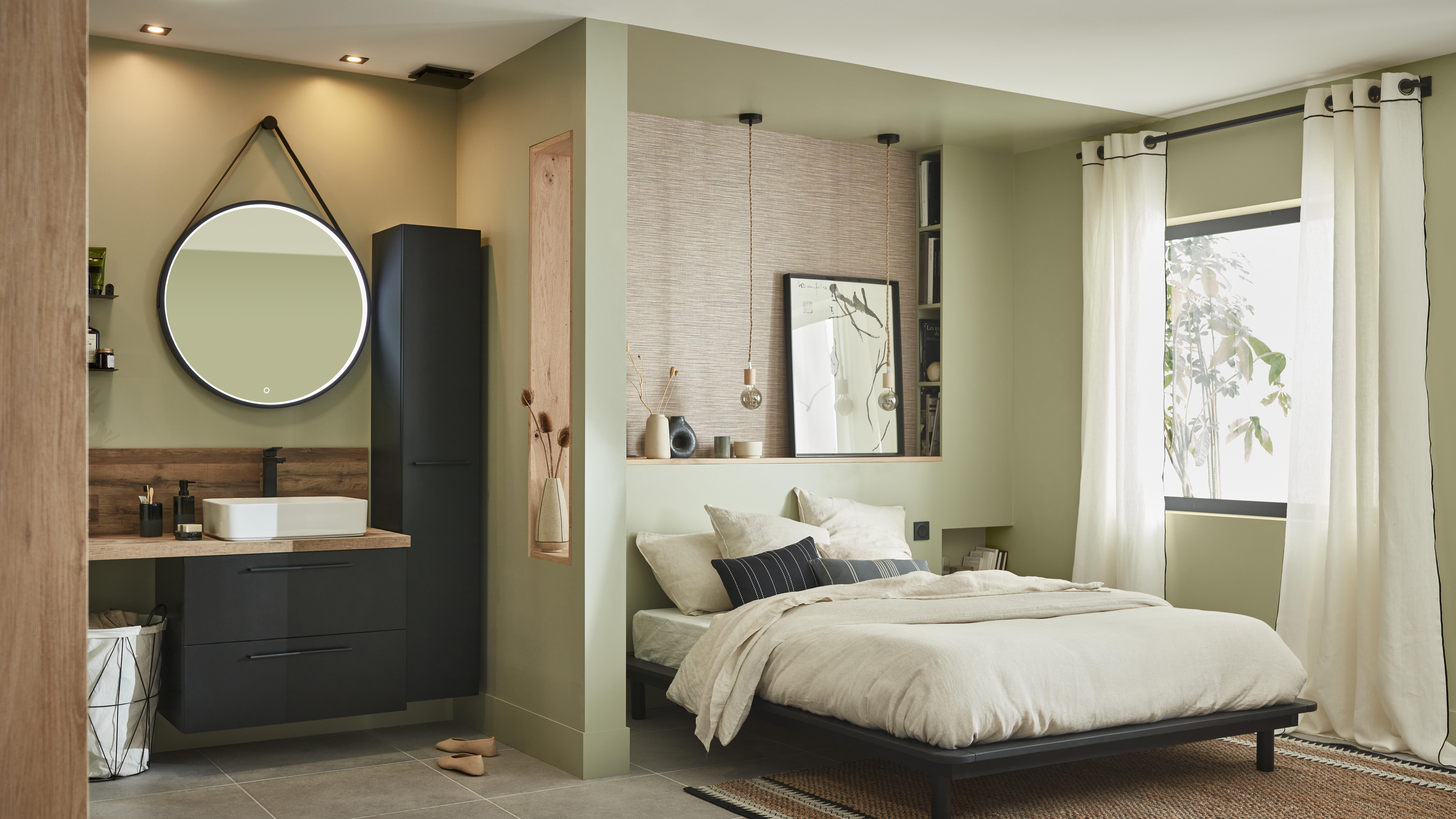 Mitigeur de lavabo noir XL, Studio, SENSEA - 6