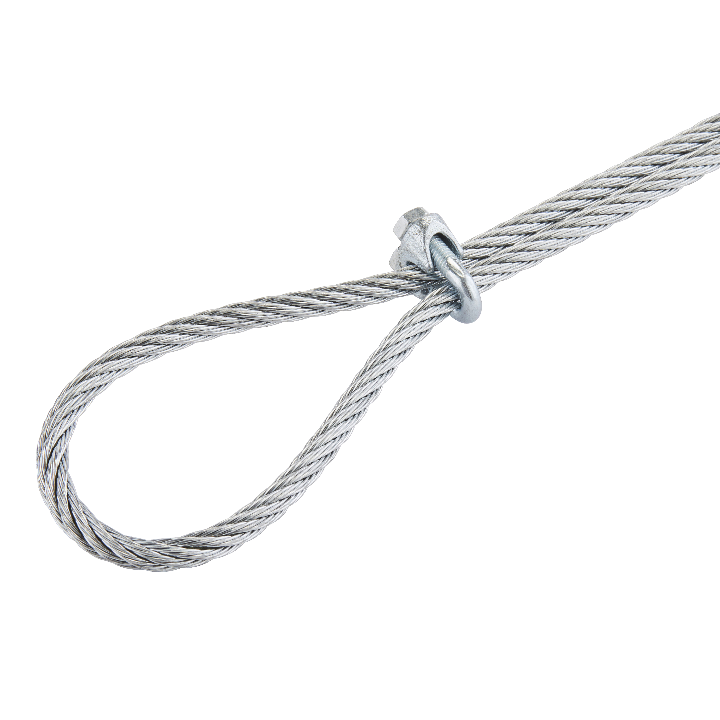 Linka stalowa ocynkowana 431 kg 6 mm x 10 m Standers - 2