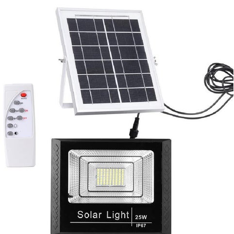 Ηλιακός προβολέας LED RAYTECH 2500 Lumens 25W με αισθητήρα φωτός