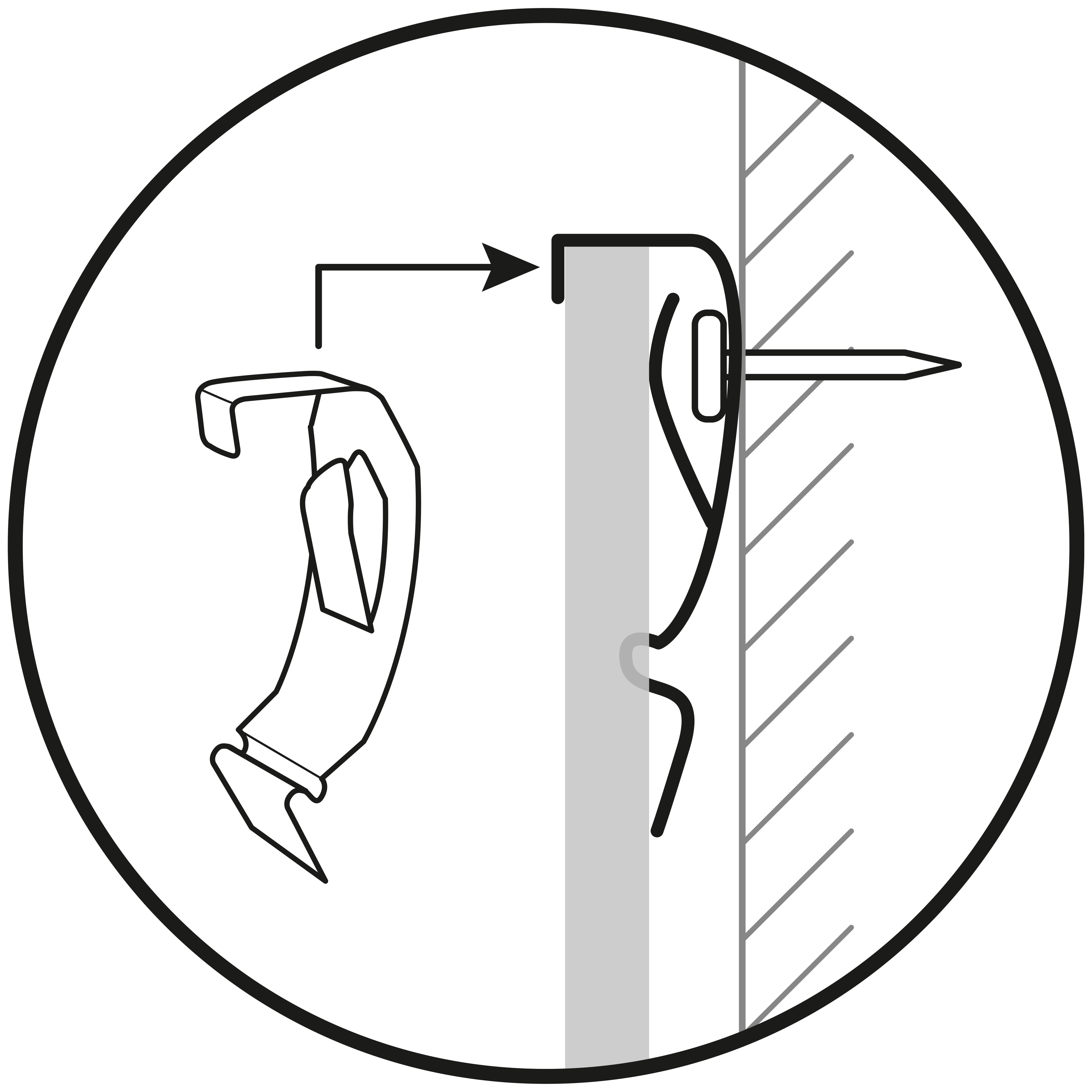 Cadre verre l.13 x H.18 cm Clip, INSPIRE - 8