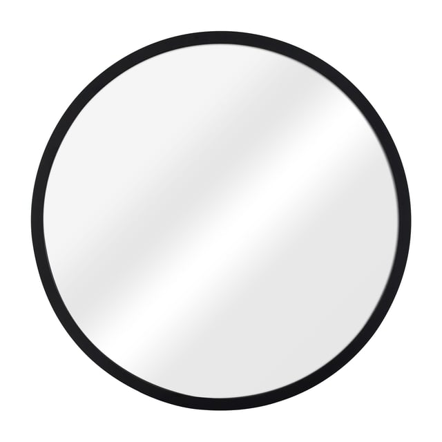 Lustro okrągłe Nodal czarne śr. 52 cm Inspire