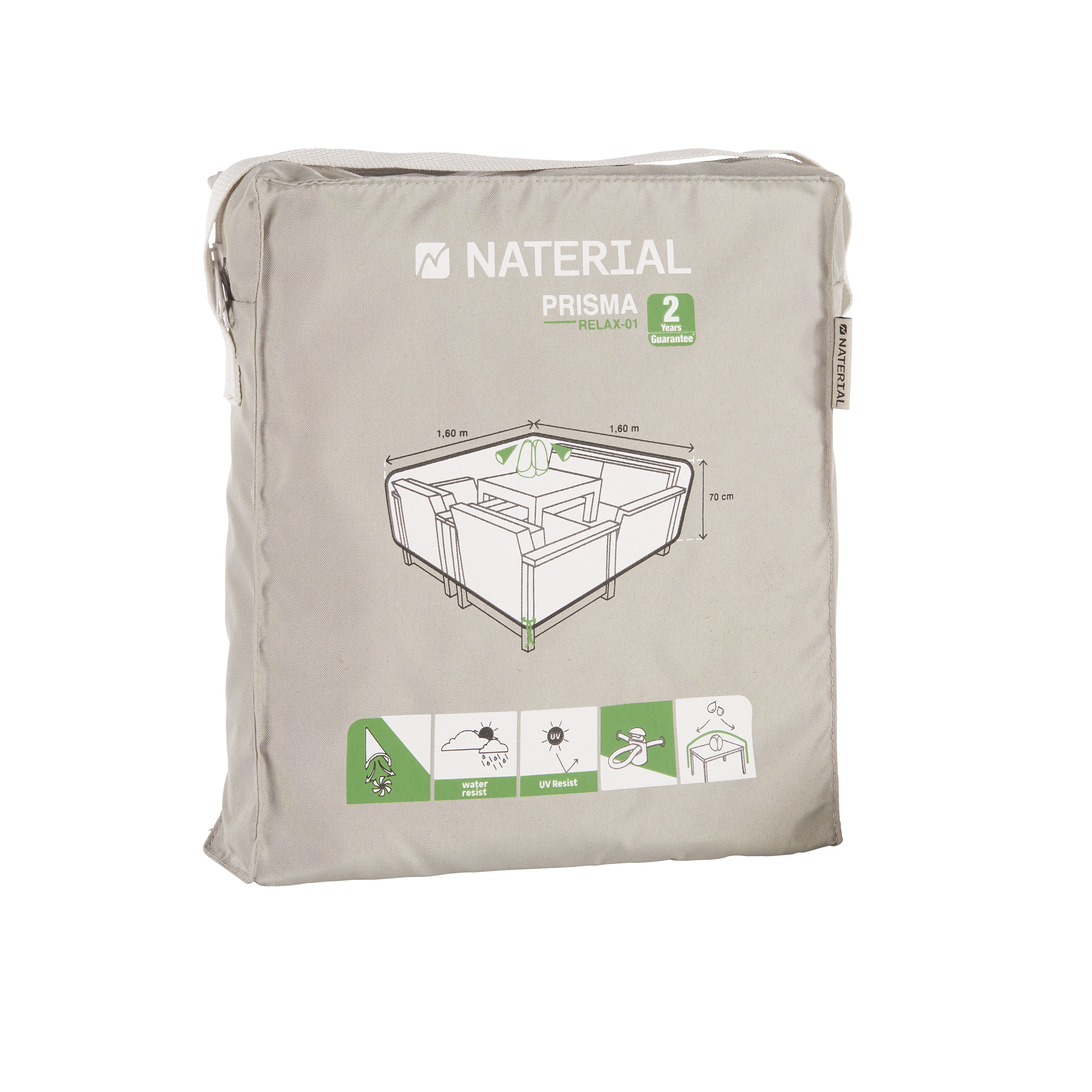 Pokrowiec na zestaw mebli 160x160x70 cm Naterial