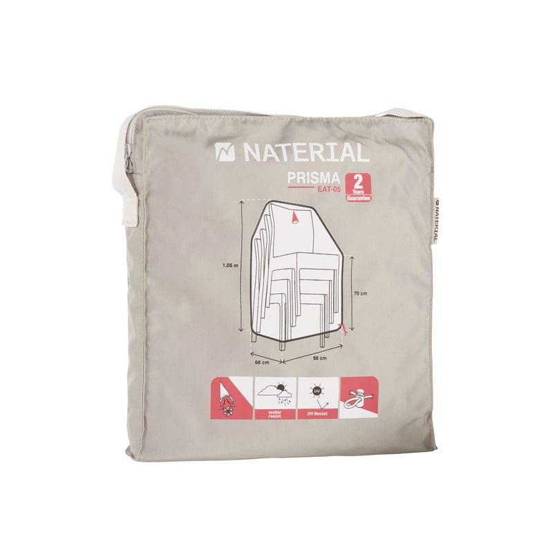 Pokrowiec na krzesło 66x66x105/70 cm Naterial