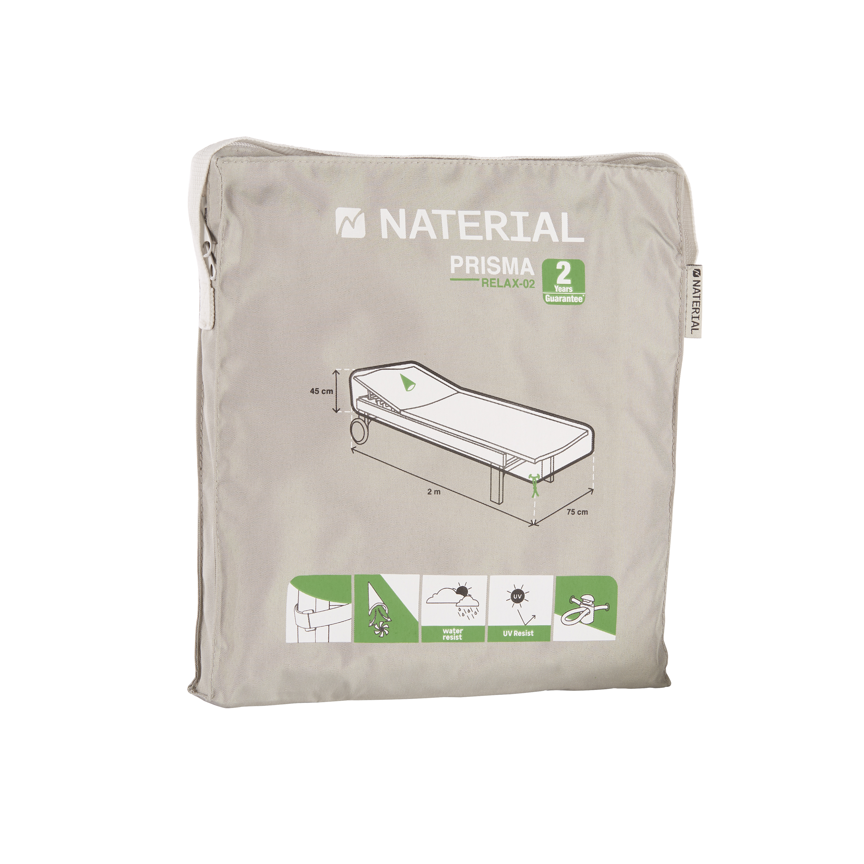 Pokrowiec na leżak 200x75x45 cm Naterial