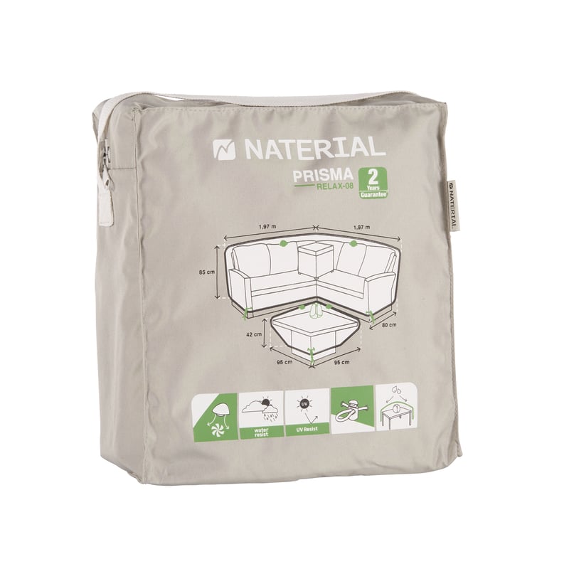 Pokrowiec na zestaw mebli ogrodowych Davos Naterial