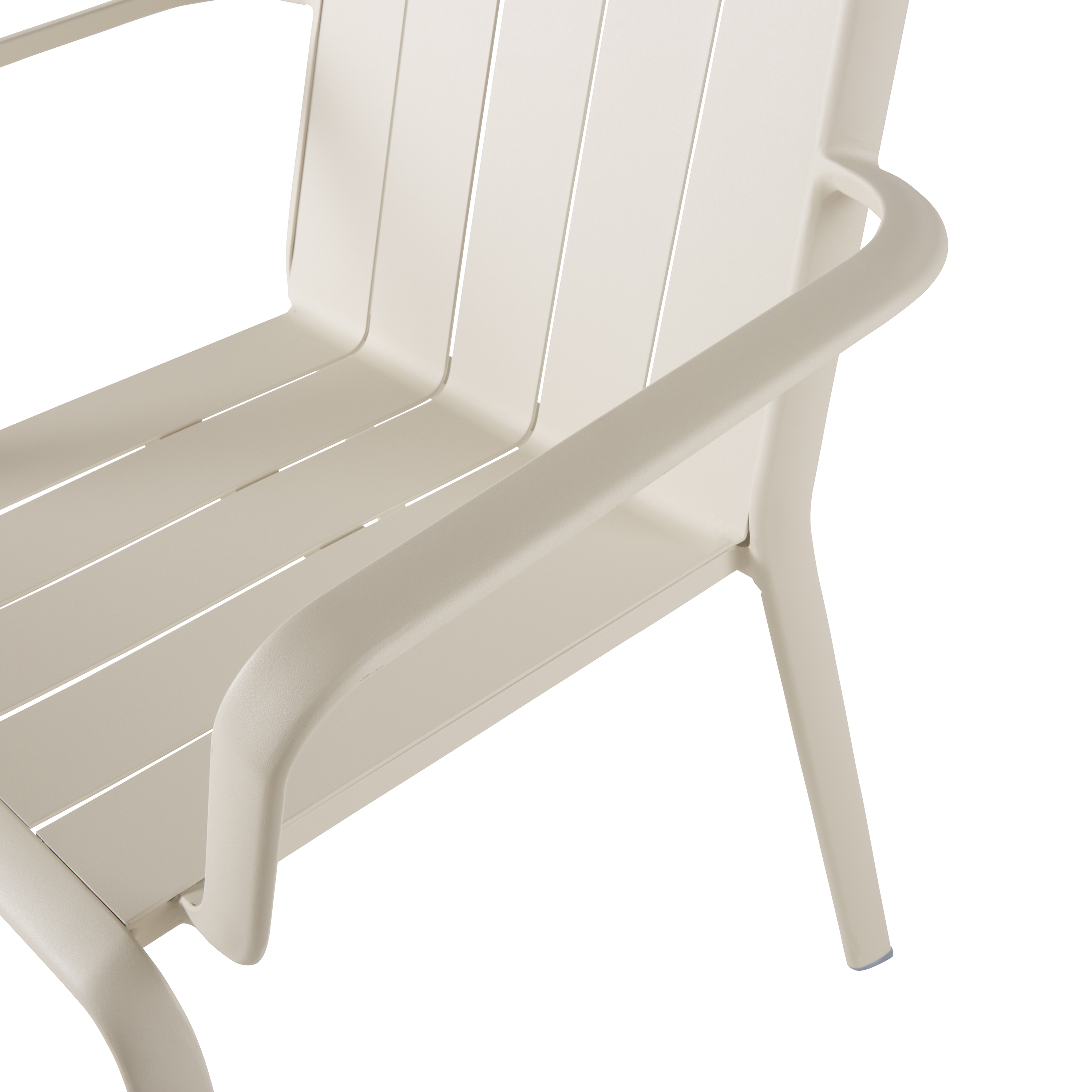 Fauteuil de jardin NATERIAL en aluminium beige V2 - 7