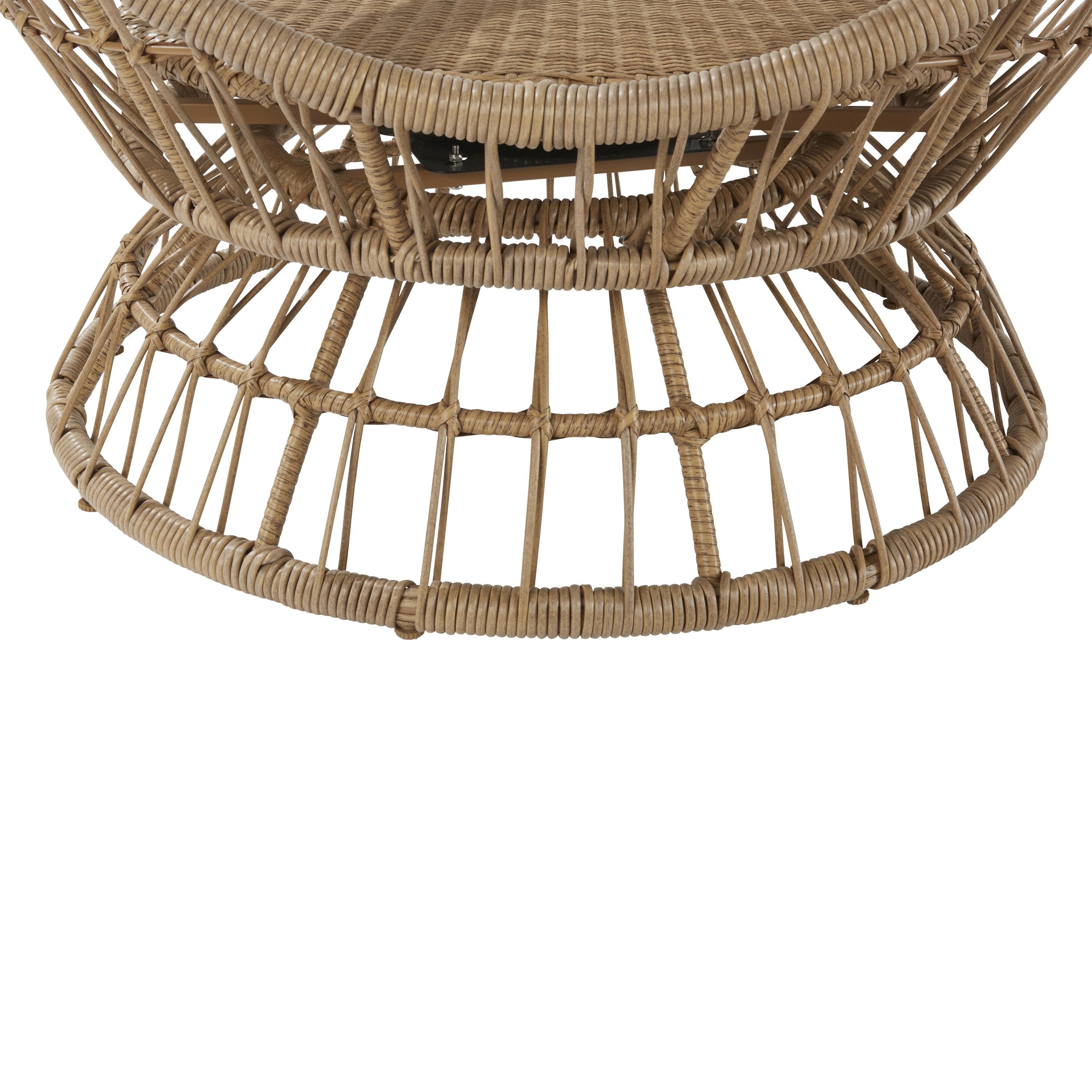 Cadeira ovo relax aço bege Juno Naterial - 6