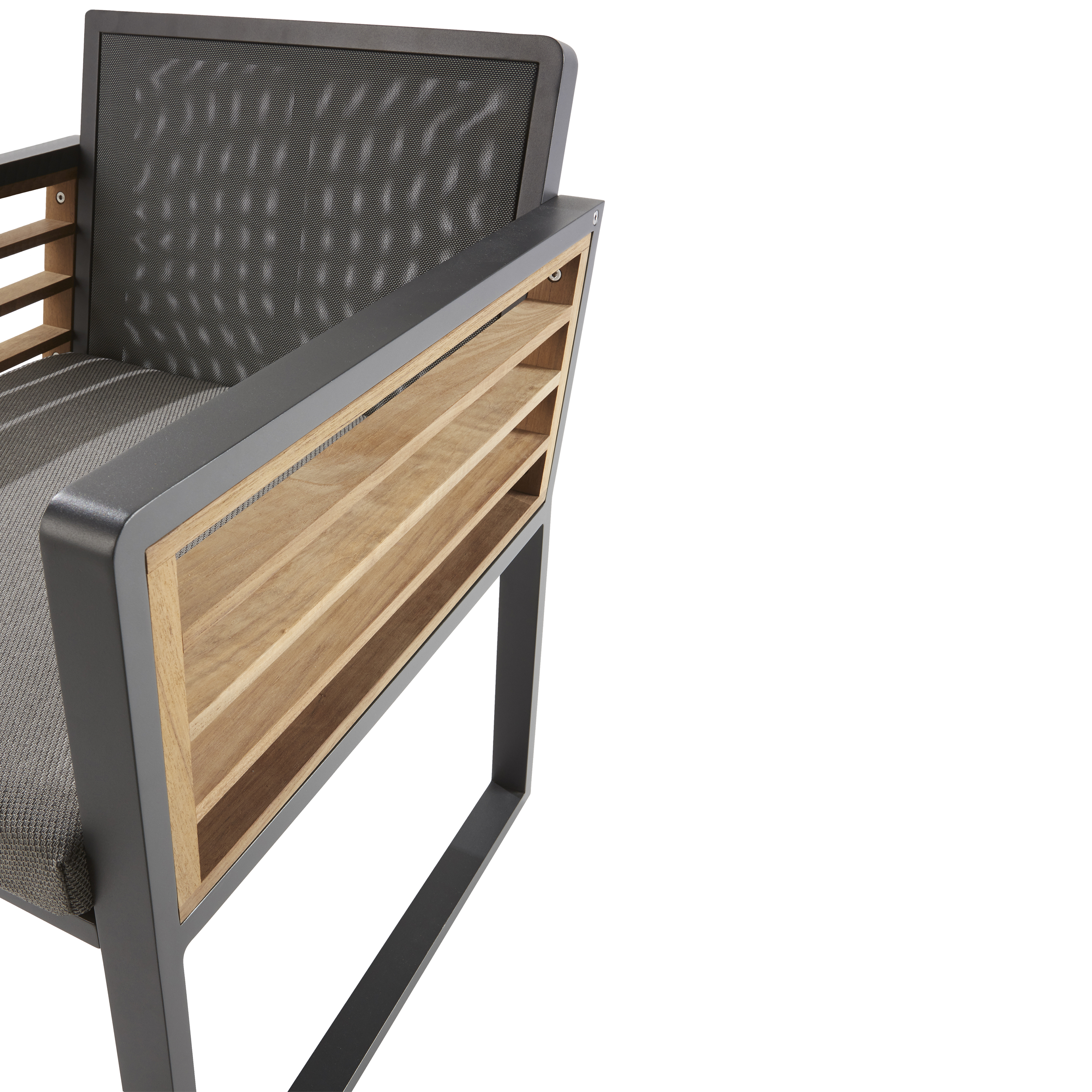 Mesa de alumínio NATERIAL IONIS 200X100X75CM - 2