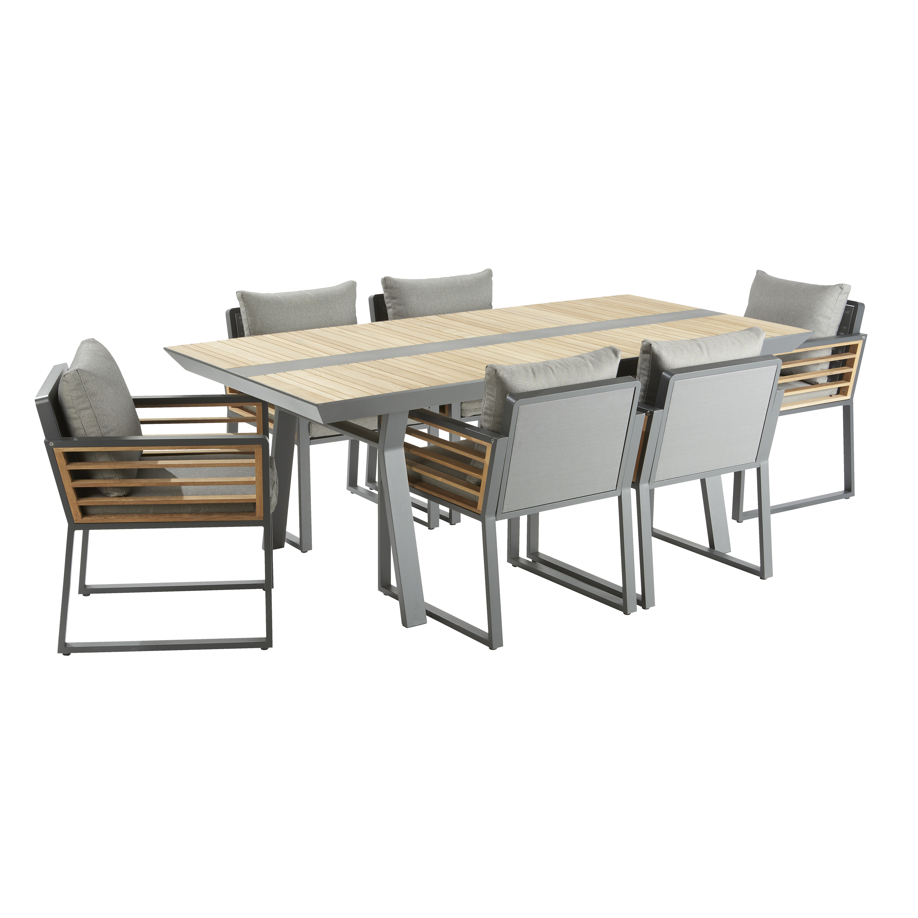 Mesa de alumínio NATERIAL IONIS 200X100X75CM - 14