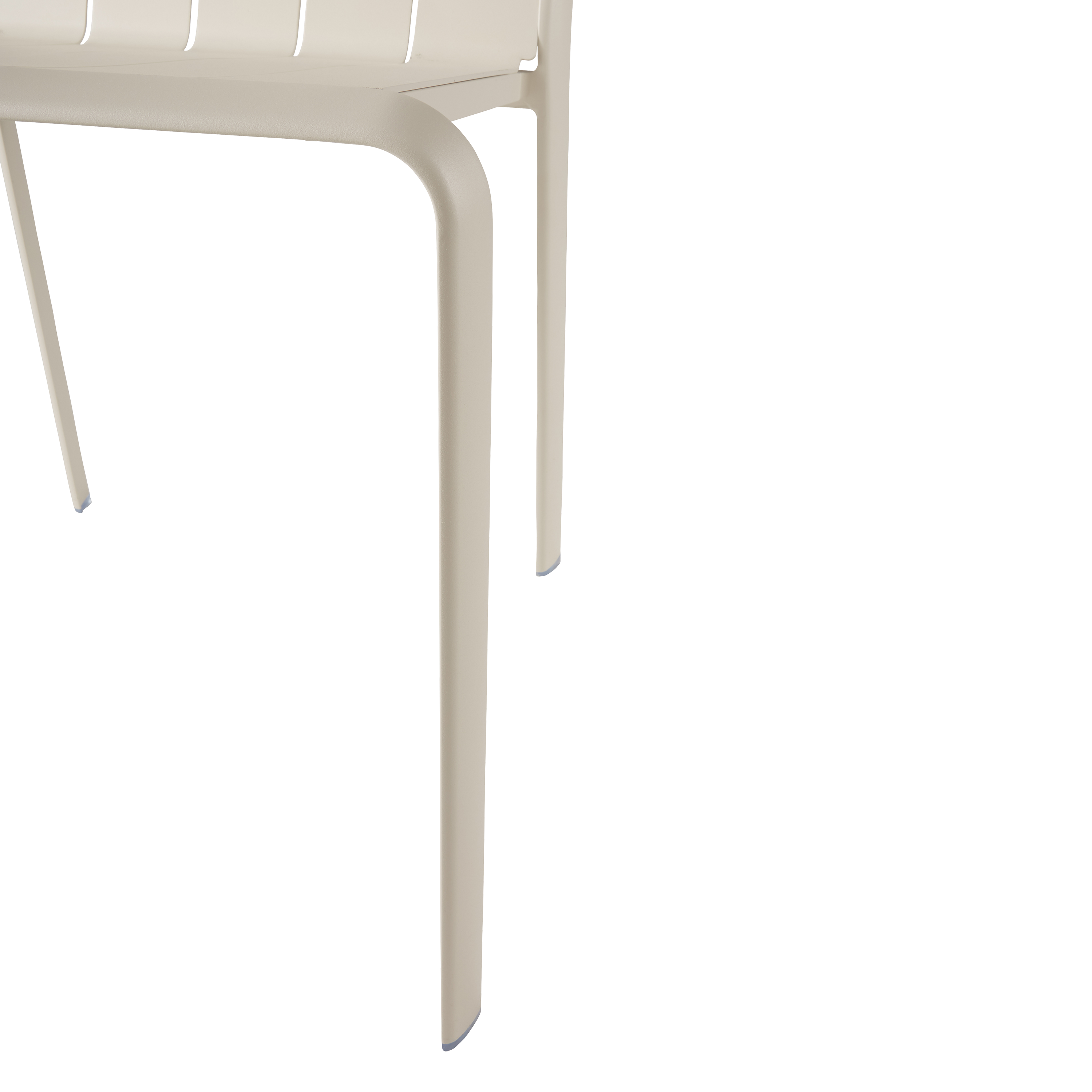 Chaise de jardin NATERIAL Idaho en aluminium beige V2 - 11