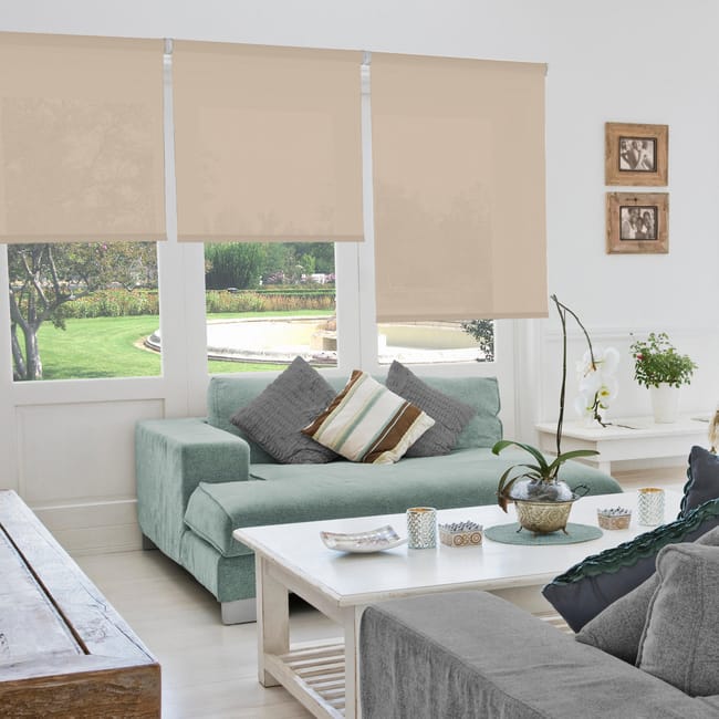 SONELLO Tenda Plissettata Klemmfix Senza Foratura, 85cm X 100cm