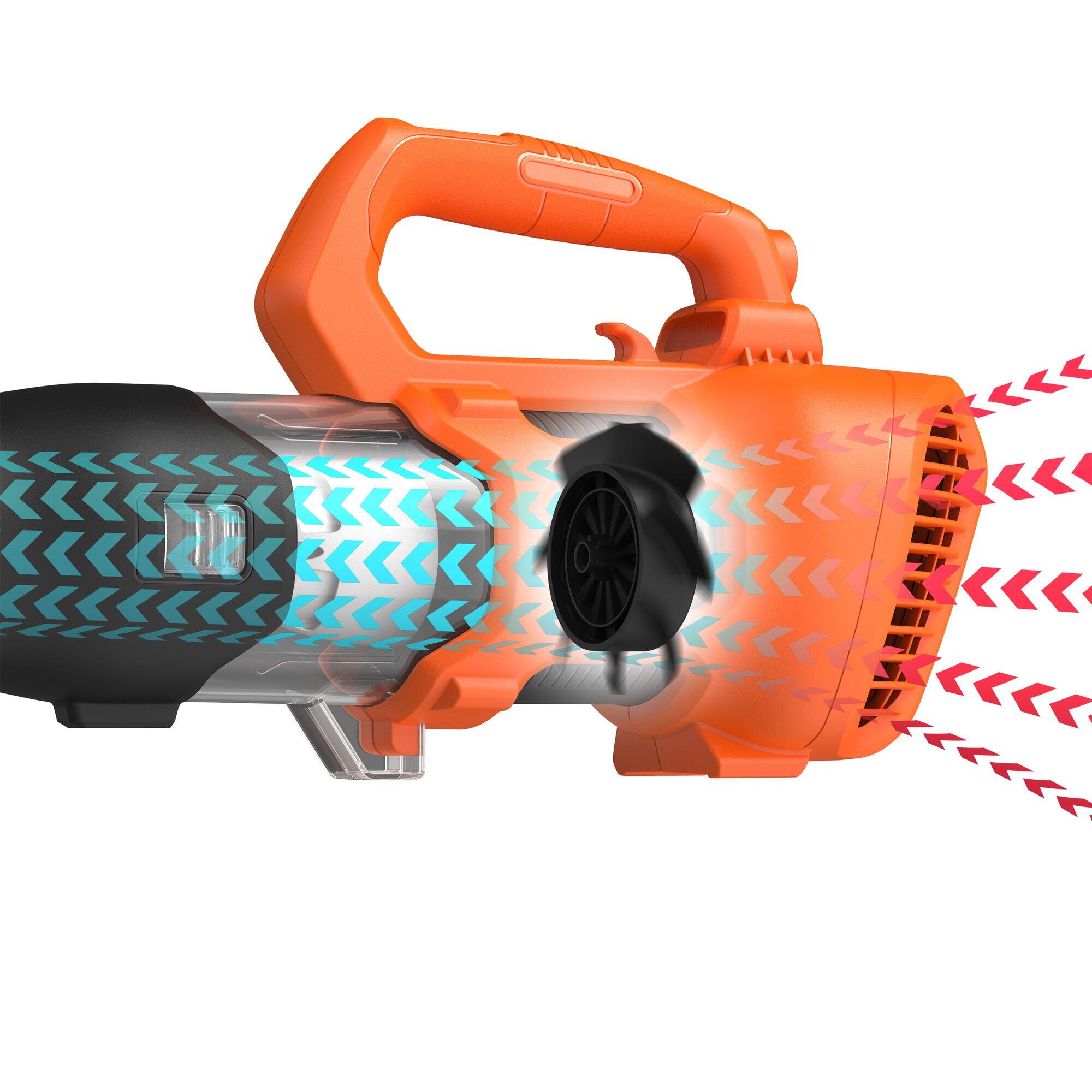 Soffiatore BLACK + DECKER Assiale, 1850 W - 8