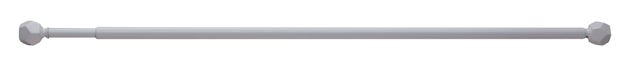 Kit de barre de vitrage blanc Origami, L.40 - 70 cm, diam.7 mm, INSPIRE
