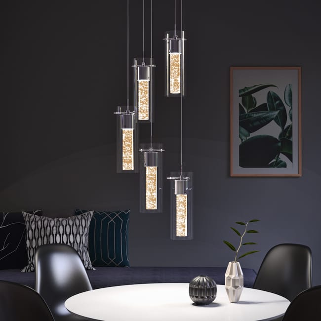 Leroymerlin Lampadario Moderno Spiral 5x GU10 ARTIKA