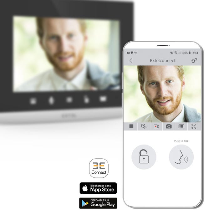 Visiophone connecté Connect 2, EXTEL
