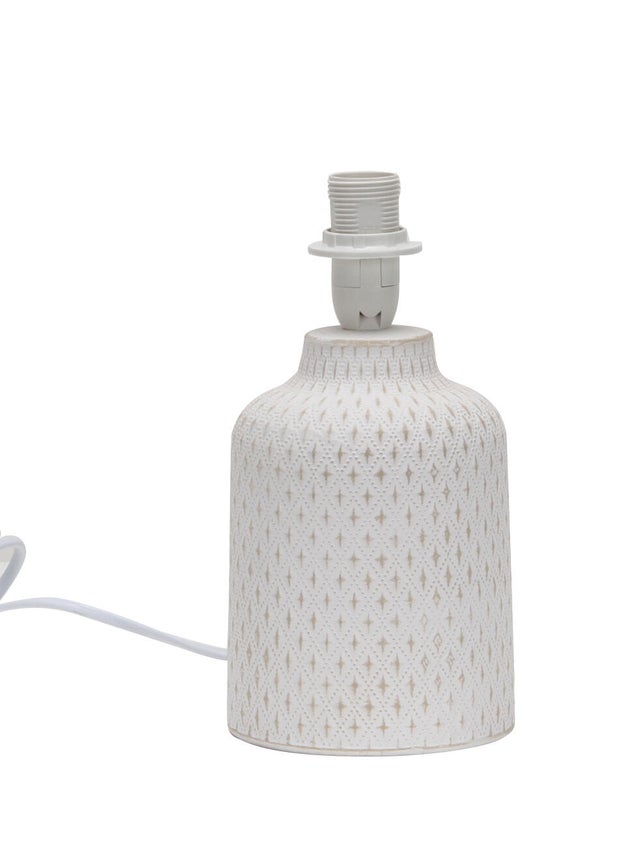 Base della lampada da tavolo Ravello bianco, H 32 cm, E14 N/A