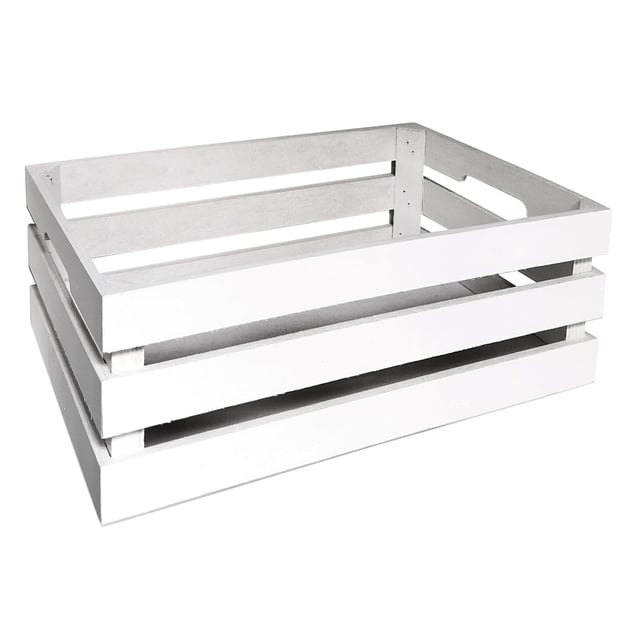 Cassetta in legno H 12 cm, L 32 cm  x P 21 cm