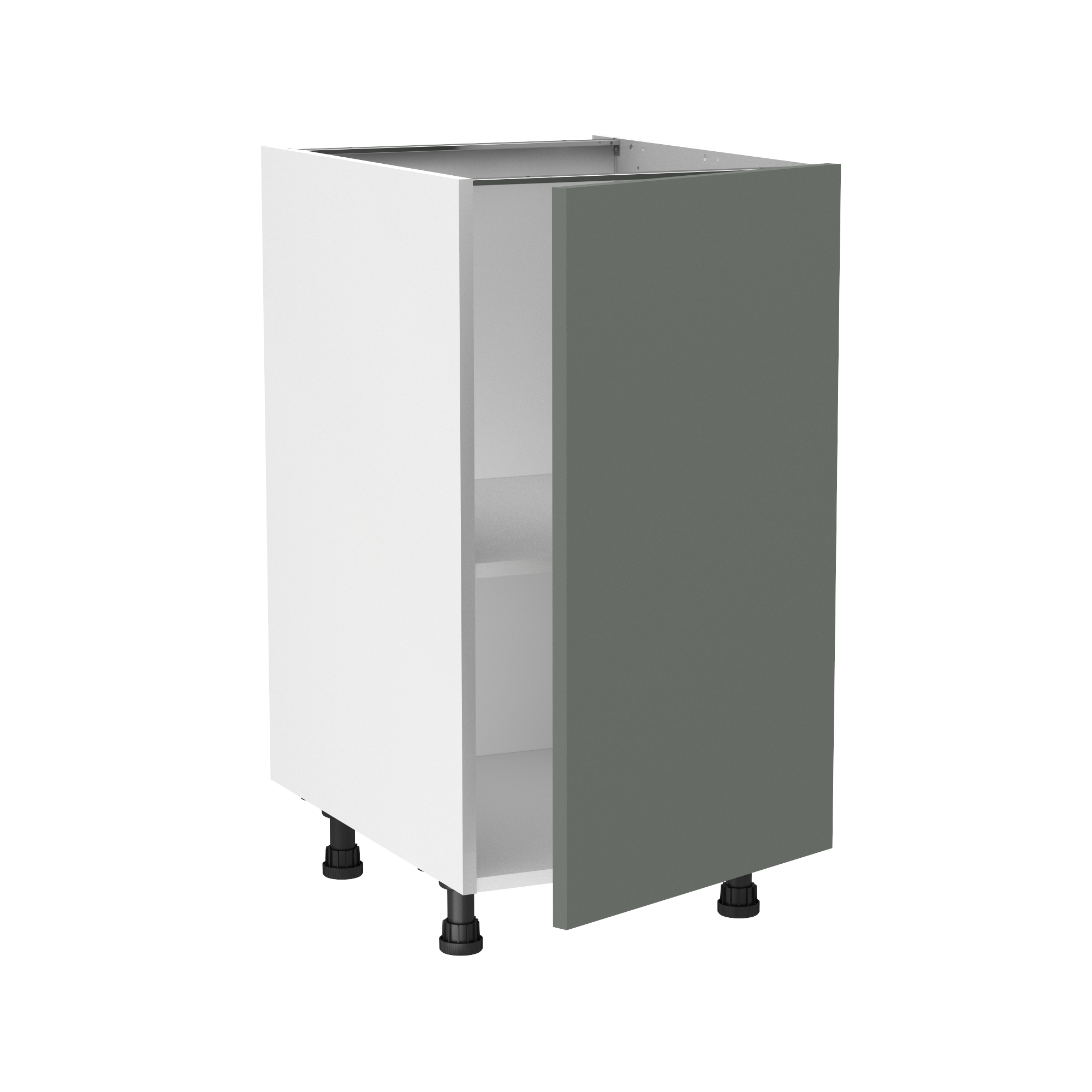 Anta per colonna DELINIA ID Vienne L 44.7 x  H 76.5 cm verde oliva opaco - 21