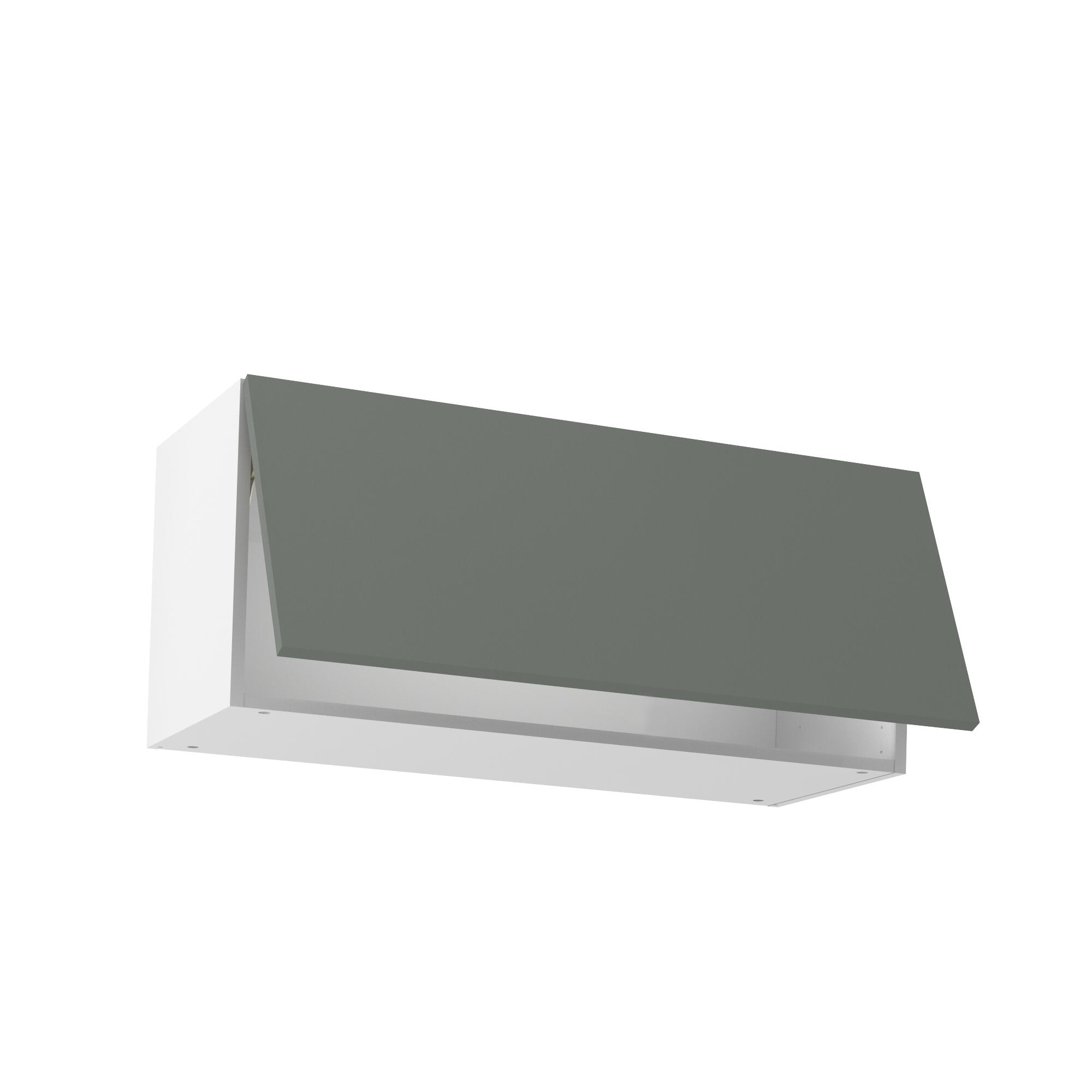 Mueble alto de cocina delinia id viena verde mt 38,4x90 cm 1pta abatible
