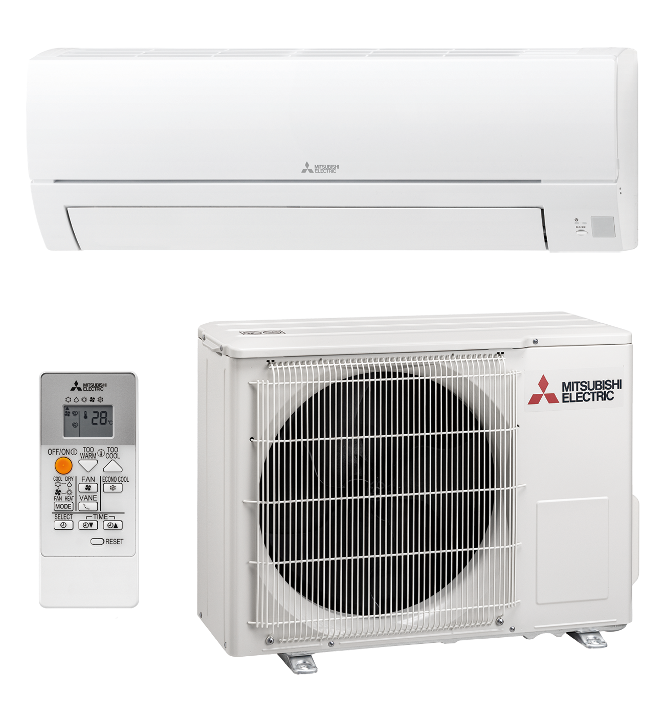 Condizionatore A Muro Monosplit Mitsubishi Electric Muz Hr Btu