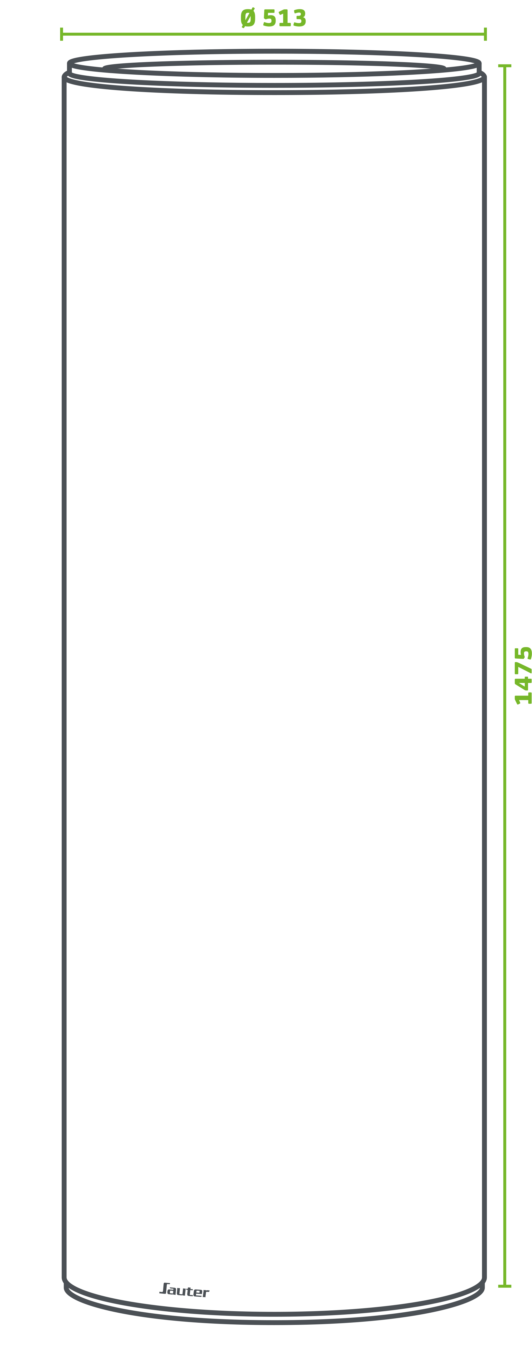 Chauffe-eau électrique SAUTER Cangar, 200 l - 4
