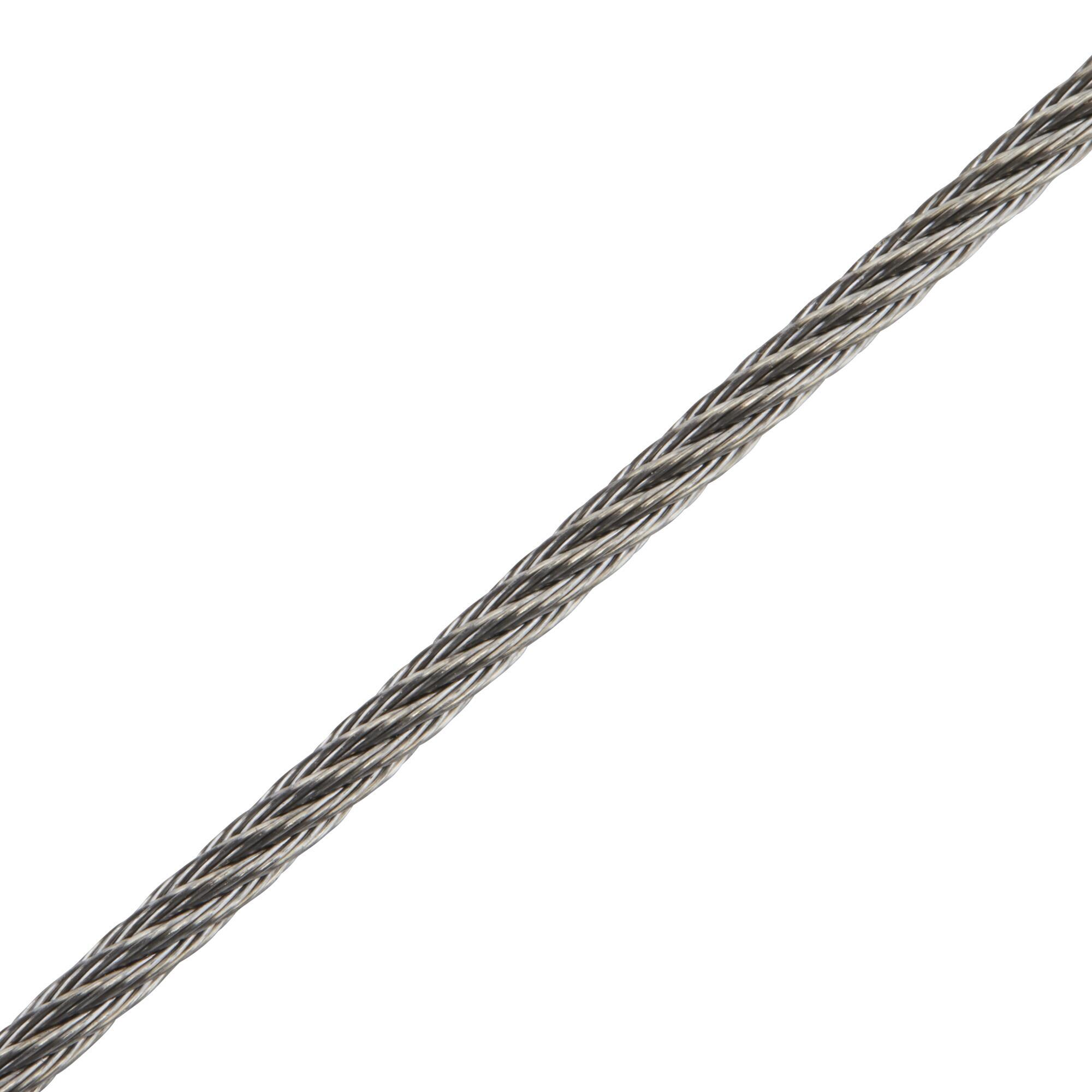 Câble nu acier inoxydable STANDERS, Diam.2.9 mm x L.5 m - 4