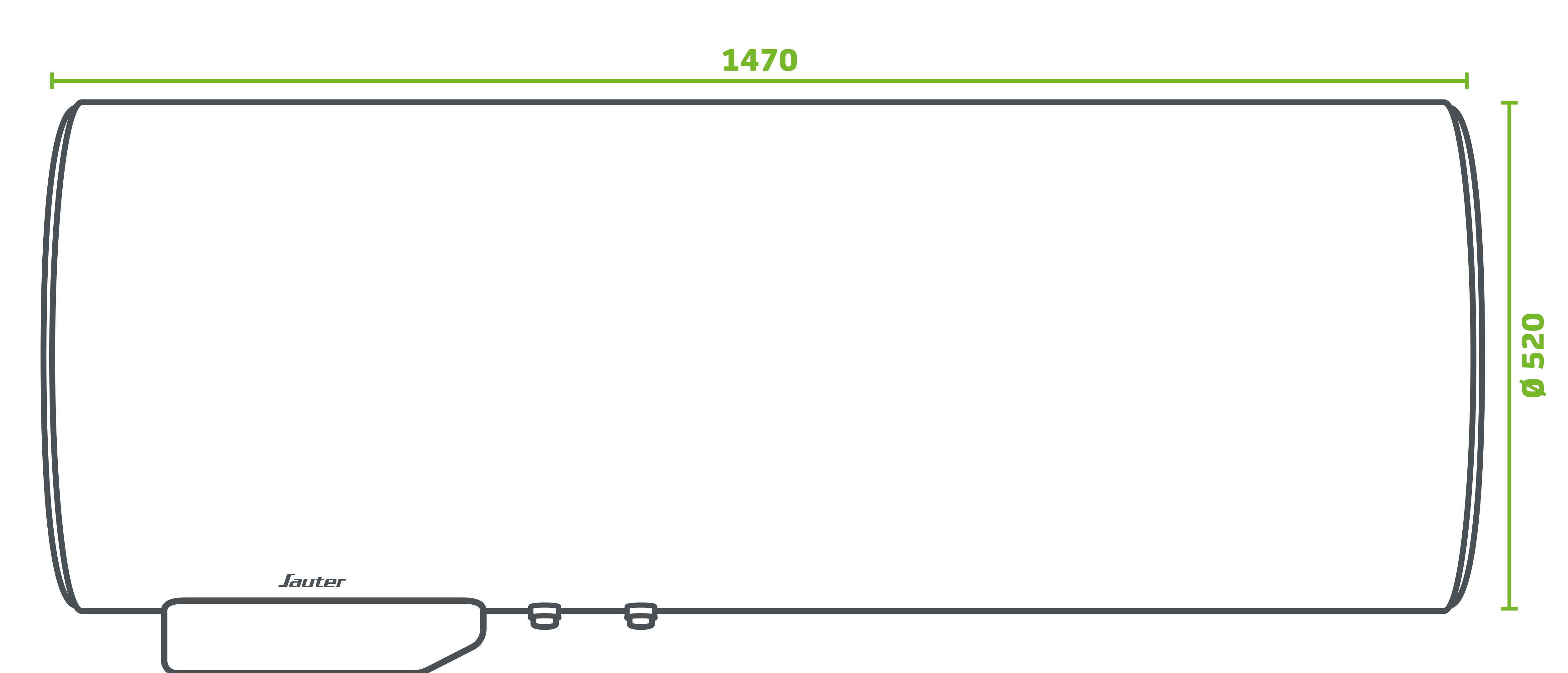 Chauffe-eau électrique SAUTER Cangar, 200 l - 4