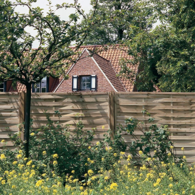 Panneau bois occultant Elia, CERLAND, L.180 x H.180 cm