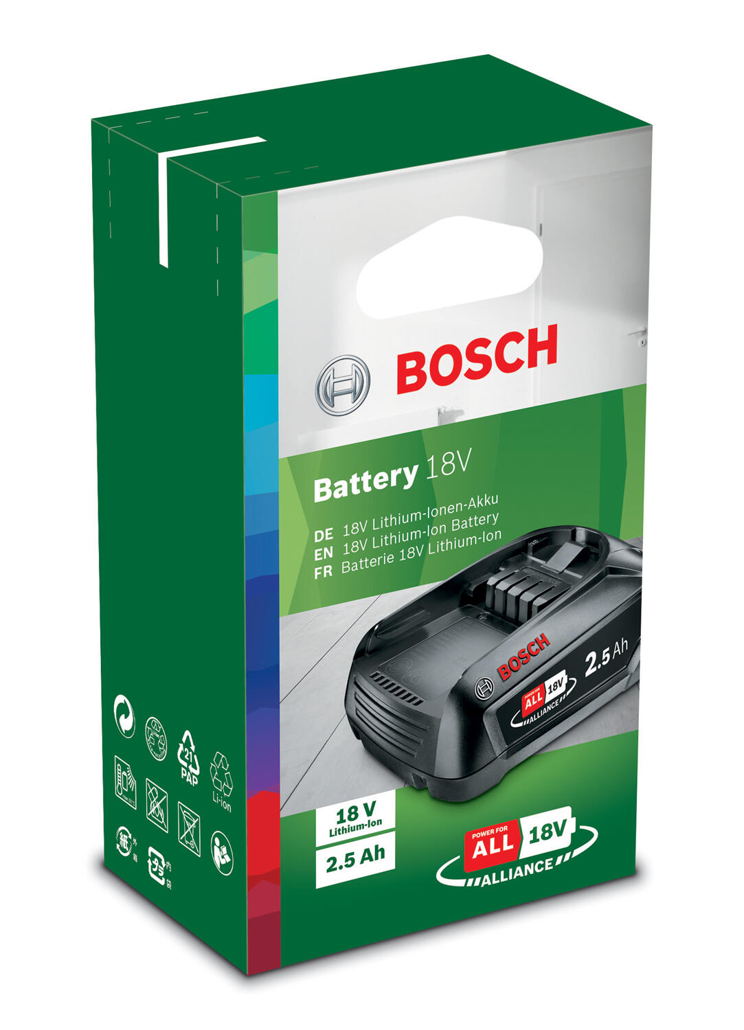 Batterie BOSCH, 18 V, 2.5 Ah 18v-2.5ah lithium-ion - 3