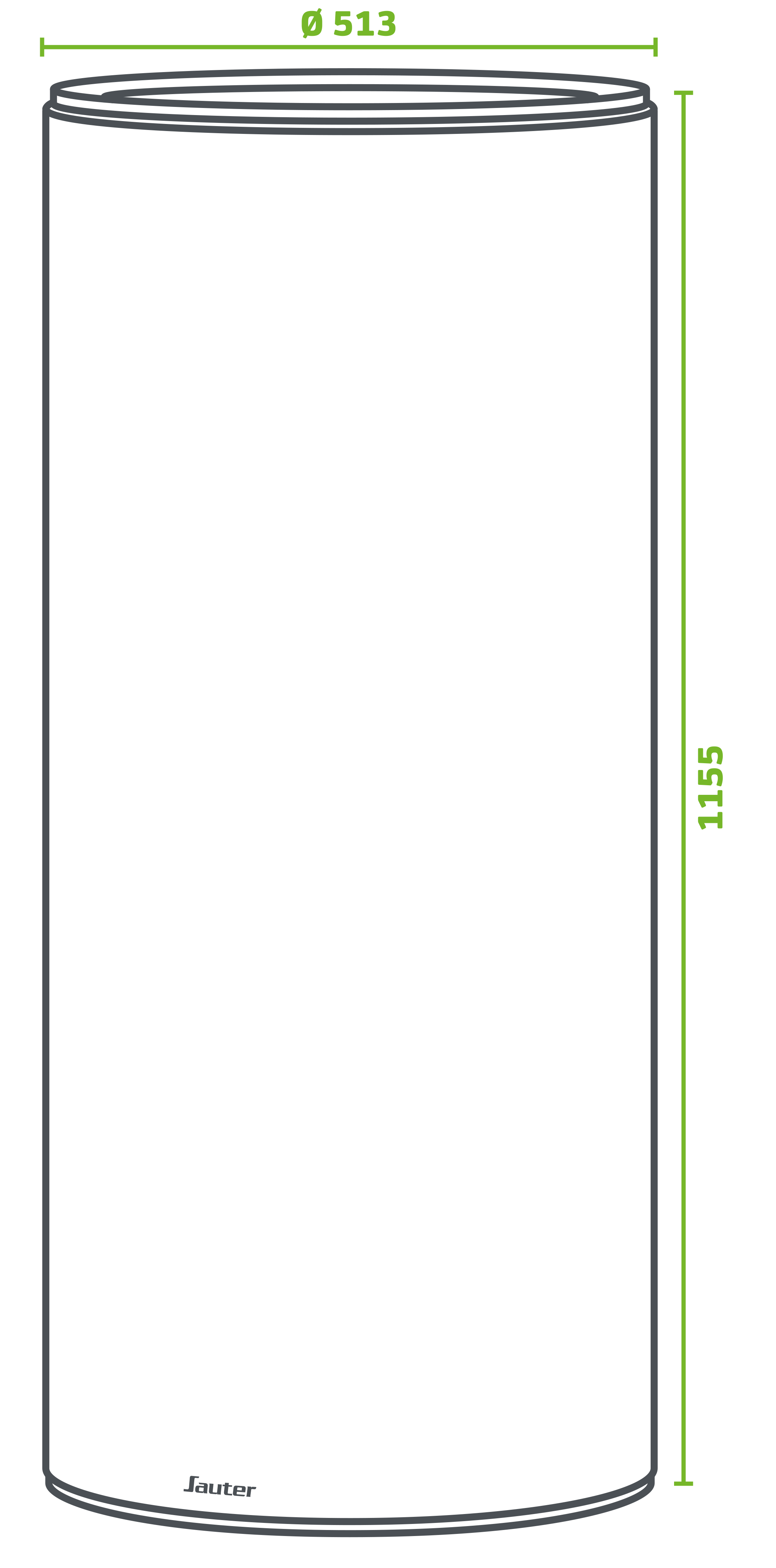 Chauffe-eau électrique SAUTER Cangar, 150 l - 4