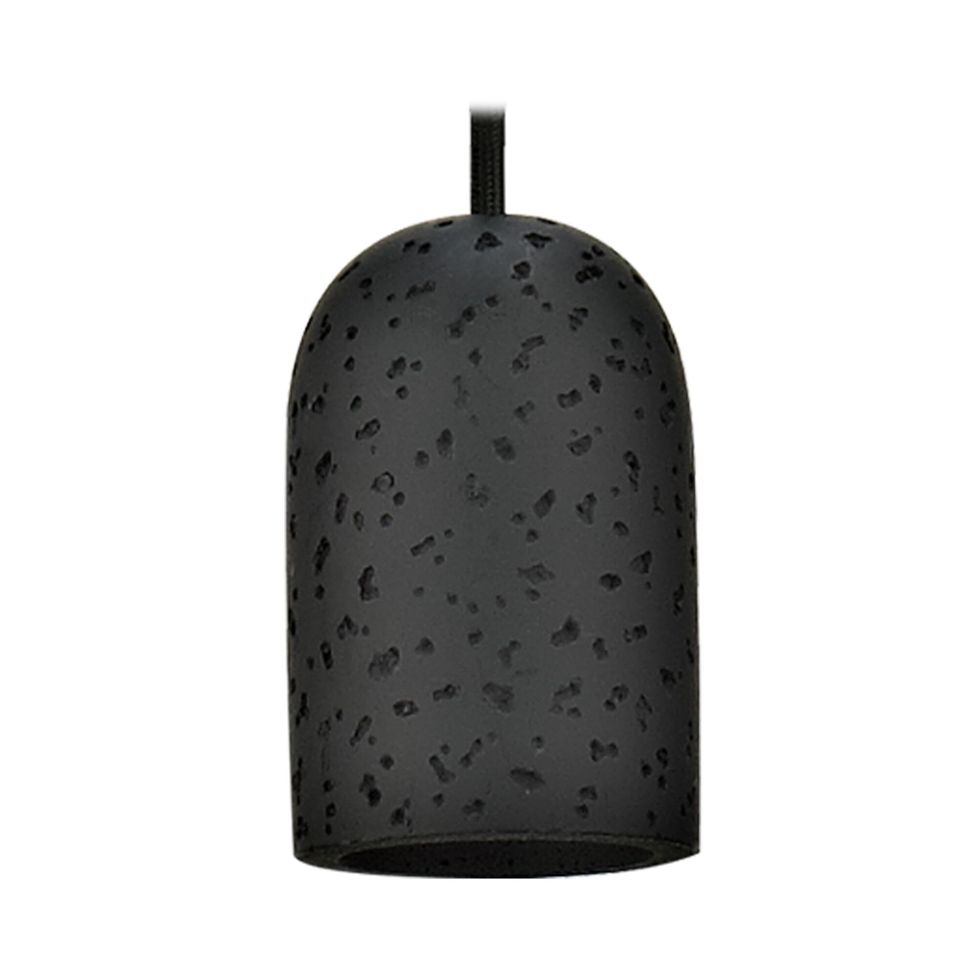 Suspension Rood ciment, noir, Diam.6.4 cm INSPIRE, E27 - 7