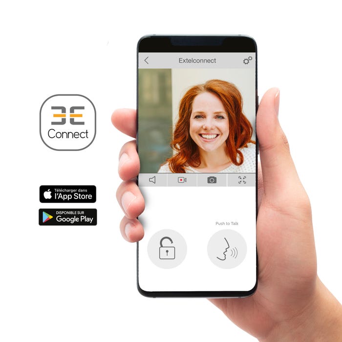 Visiophone connecté Extel avec écran 7 pouces - 720320