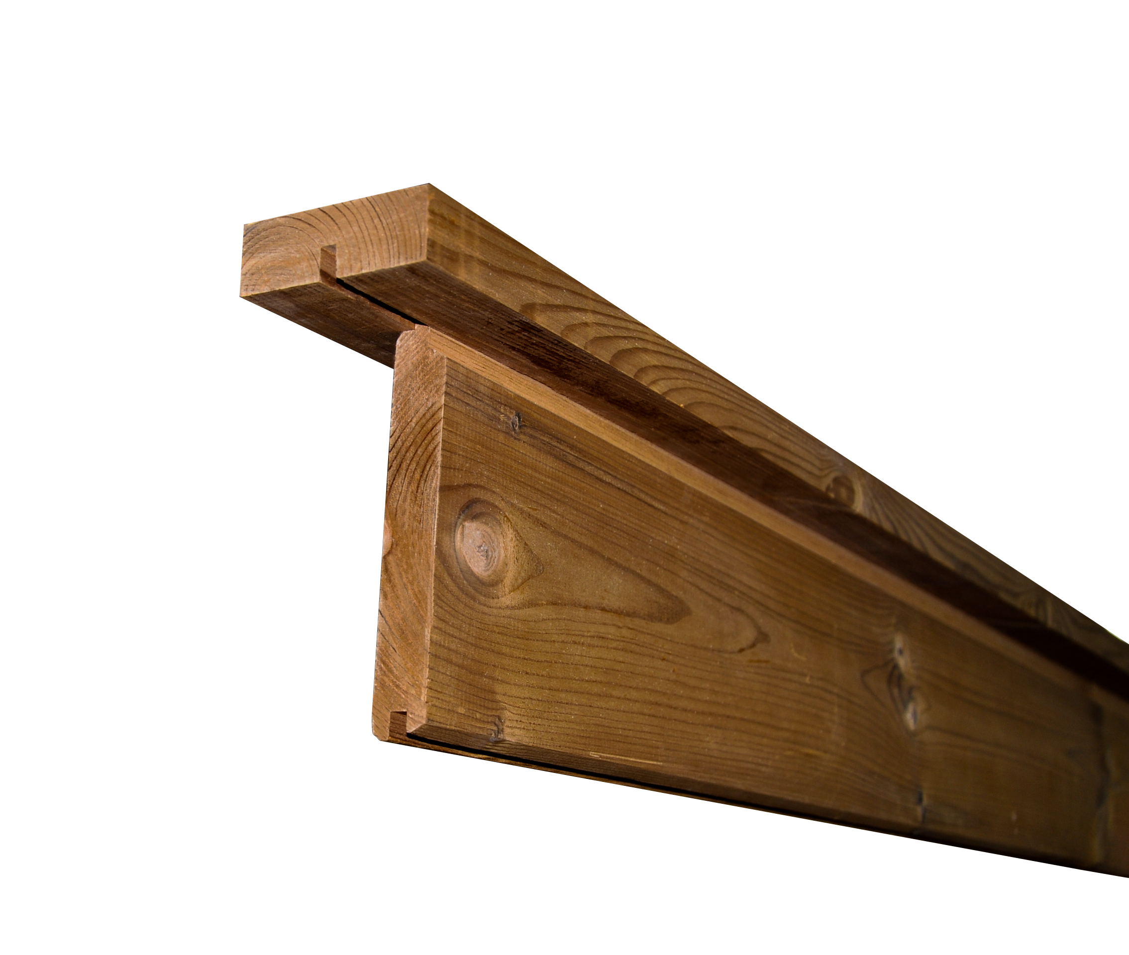 Lama para valla modulable de madera pino ONEK de 14.5 x 168 cm marrón - 6