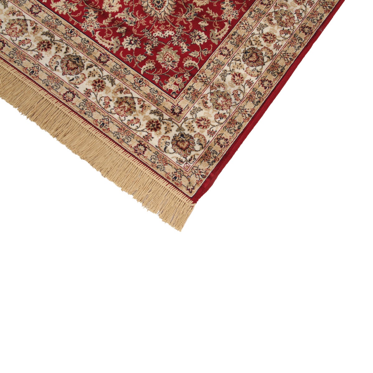 Tappeto Fashian hereke 2 orientale in viscosa rosso, L 230 x L 160 cm - 4