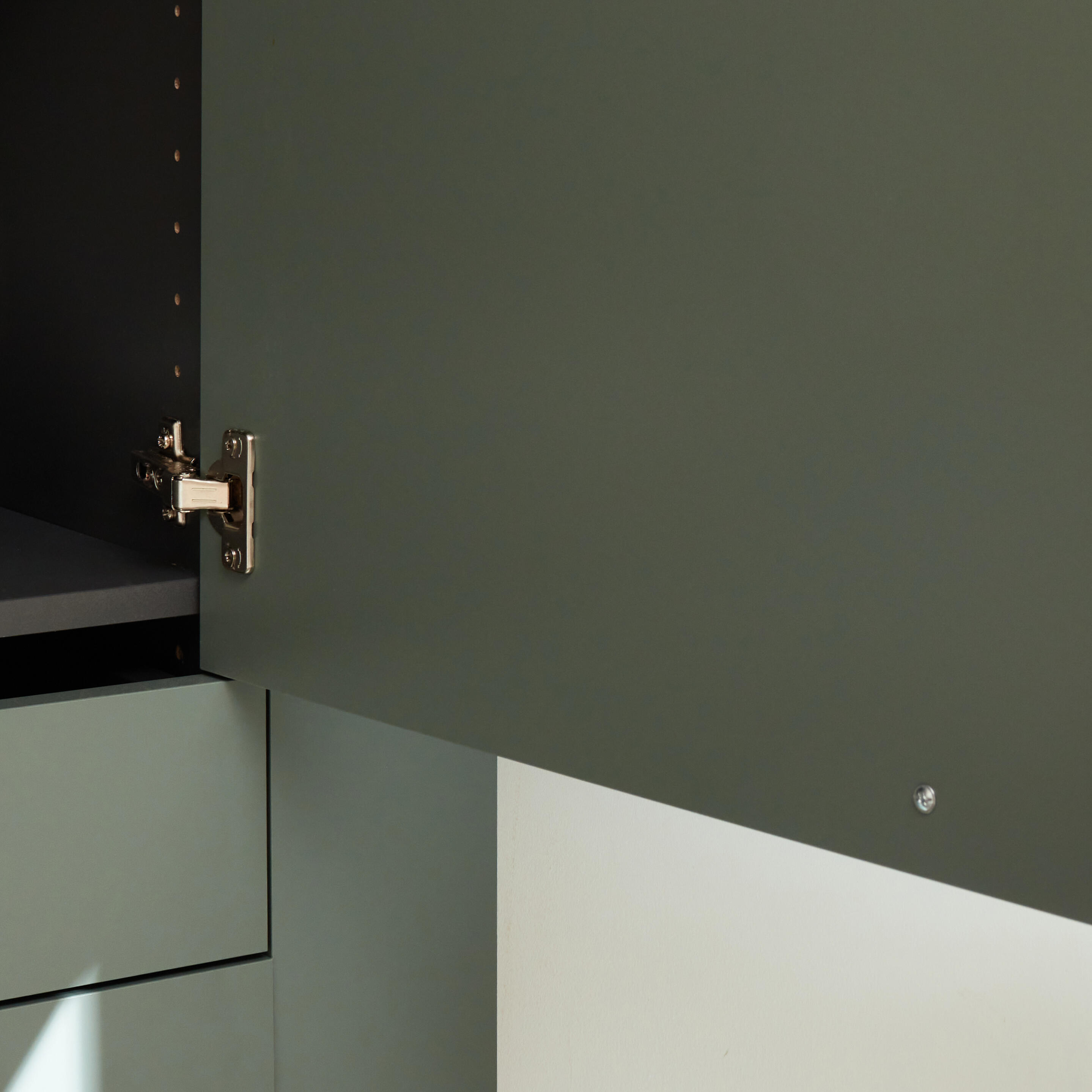 Porta de cozinha Delinia Viena 45X77 cm verde mate - 5