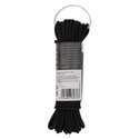 Versátil Cable Elástico De 1/8 De Pulgada (0.118 In), 10 Yardas Con 10 Cierres De Resorte De Plástico, Cuerda Elástica Y Cordón Para Coser, Manualidades Y Proyectos De Bricolaje (negro