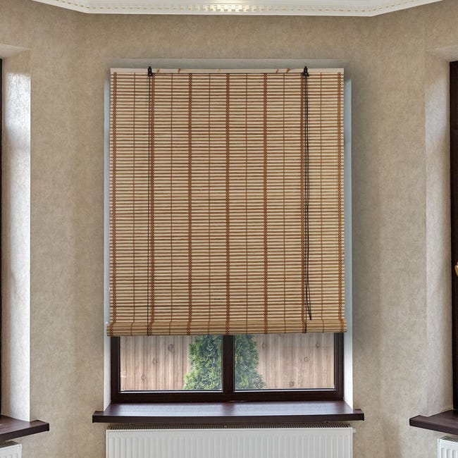 Leroymerlin Tenda a rullo oscurante Atlanta naturale 120x300 cm