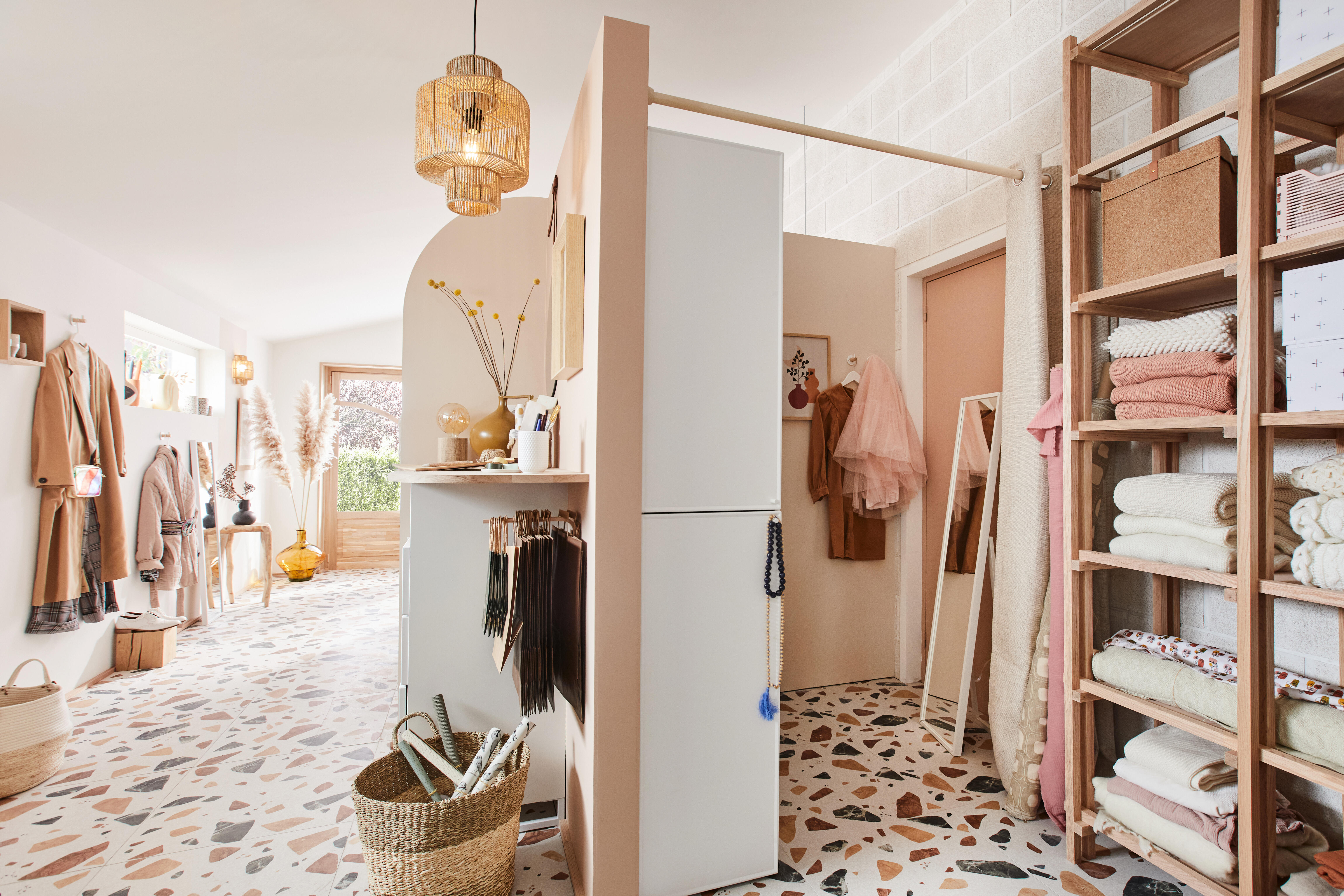 Patère à visser blanc Scandi SENSEA - 4