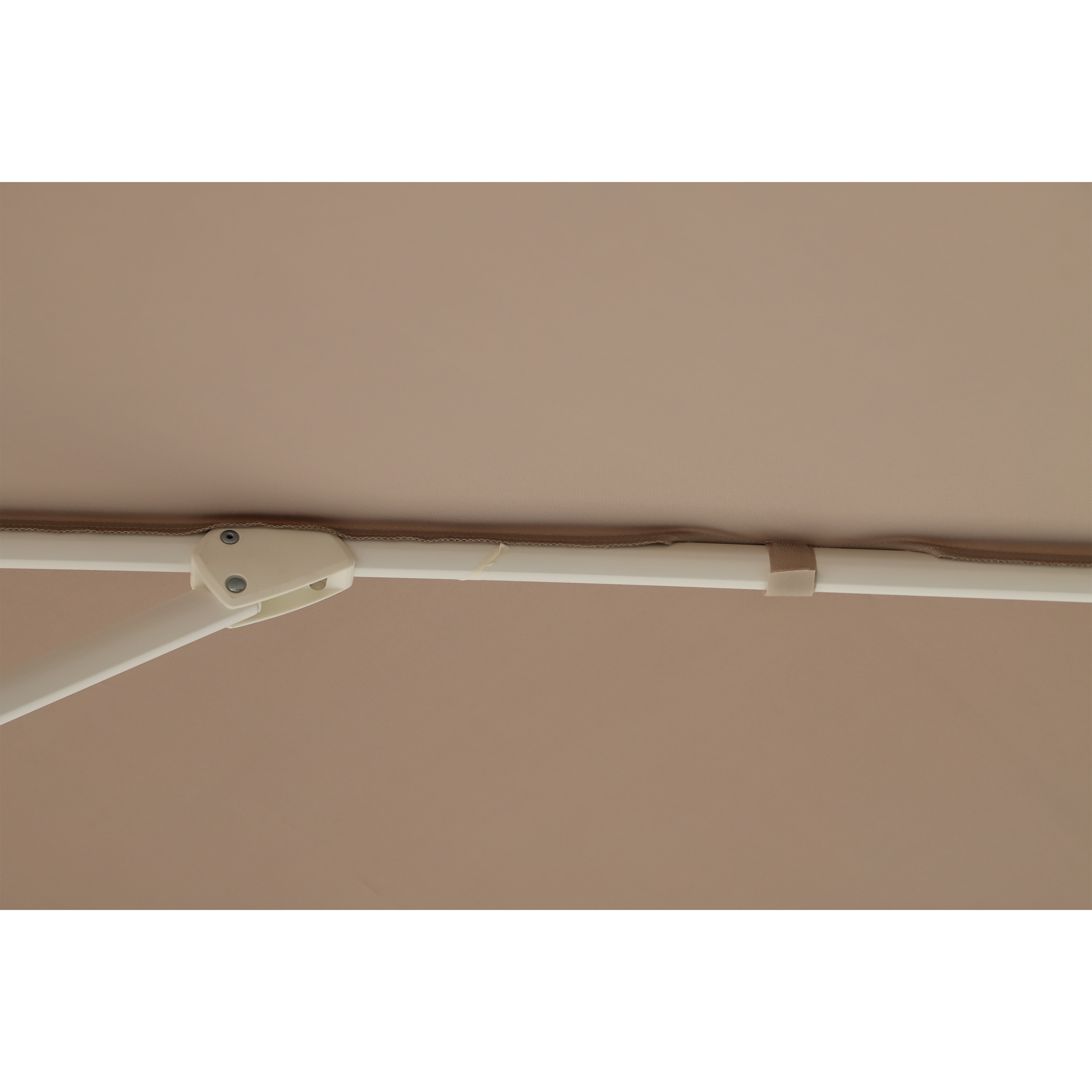 Guarda-sol NATERIAL aura 290x290cm branco/tostado - 21