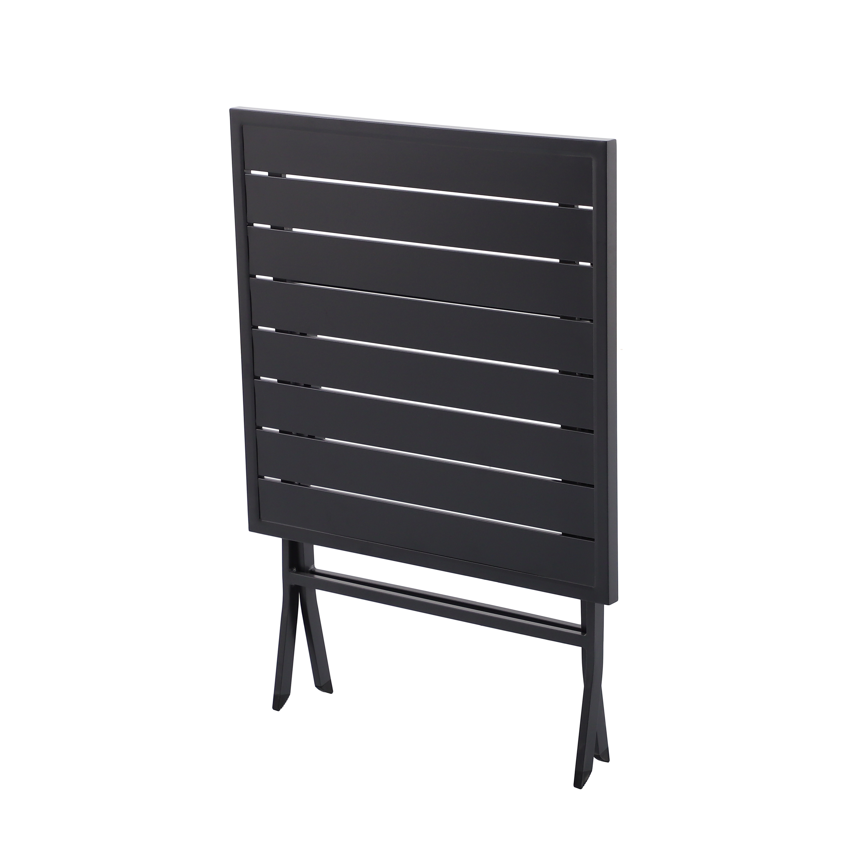 Mesa de alumínio NATERIAL XARA II ORIGAMI 71X71CM ANTRACITE - 18