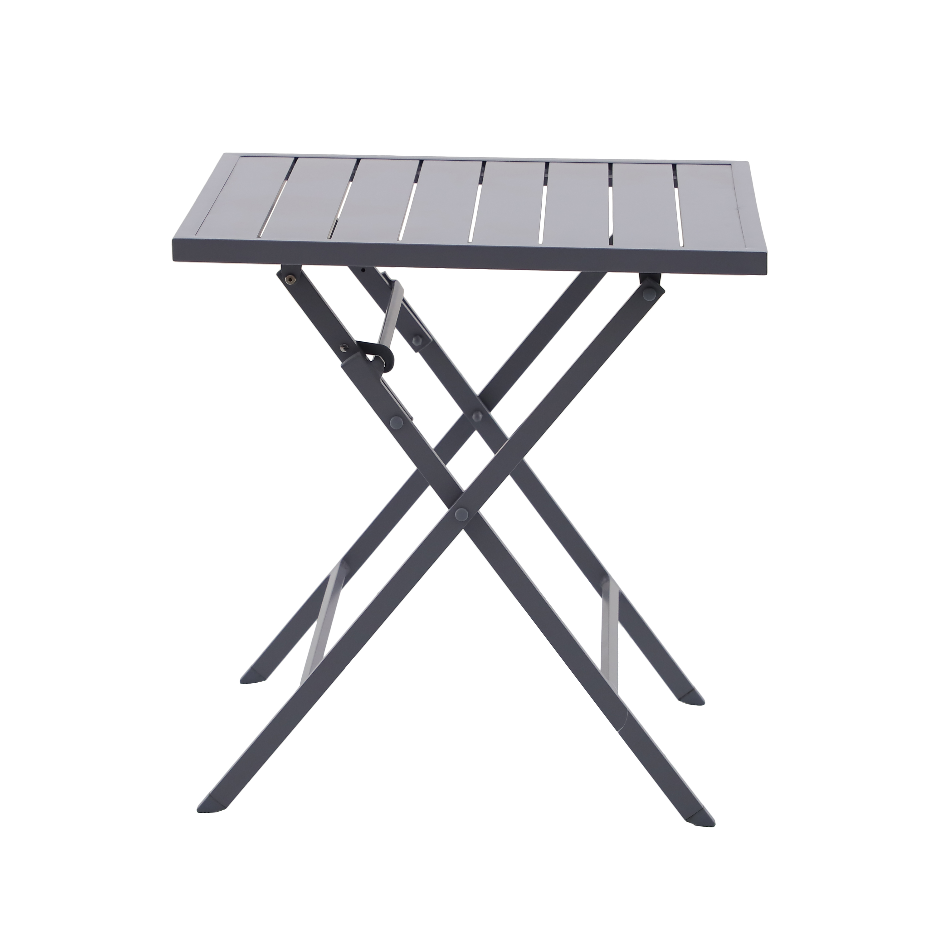 Mesa de alumínio NATERIAL XARA II ORIGAMI 71X71CM GRANITO - 2