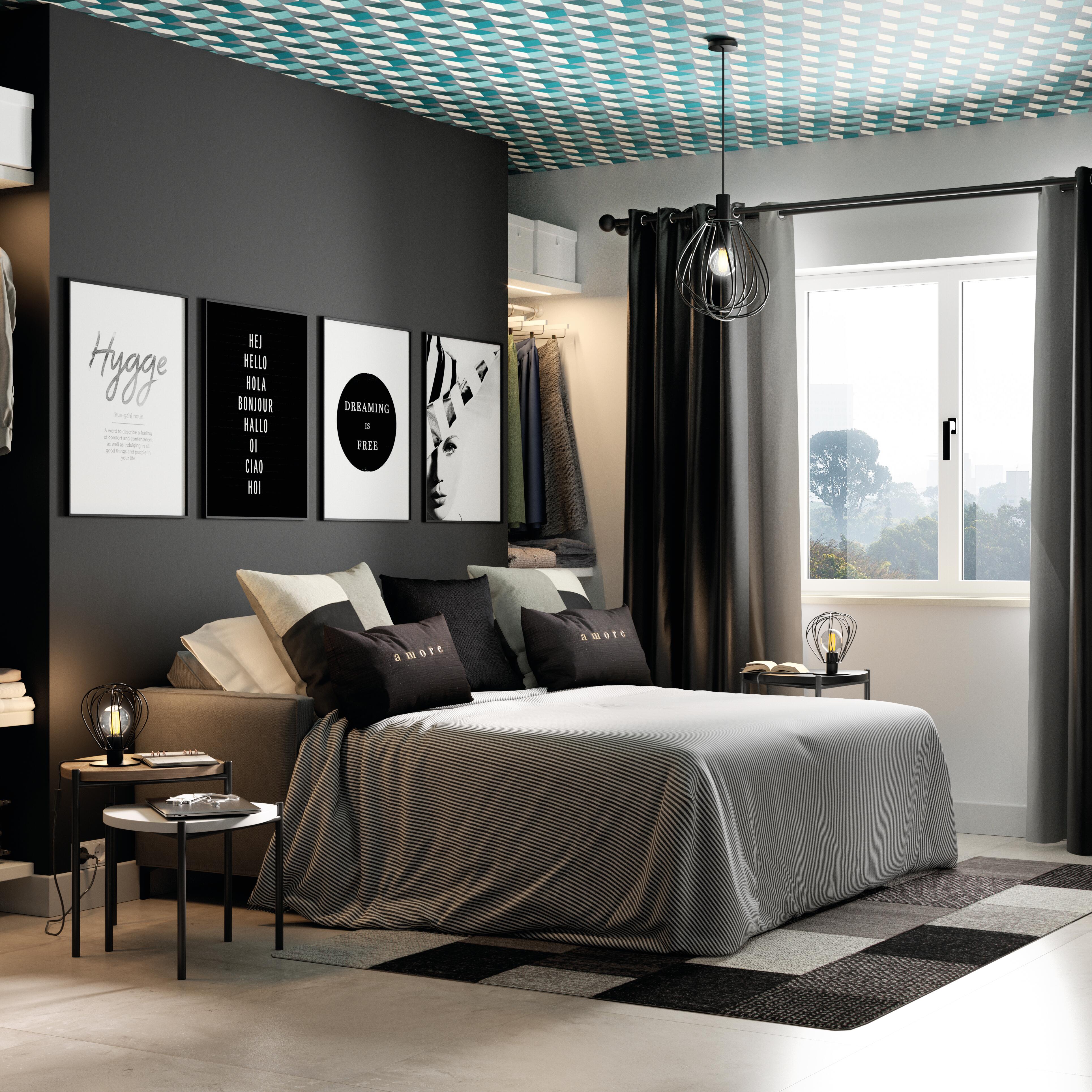 Carta da parati Cubik blu, 53 cm x 10.05 m - 2