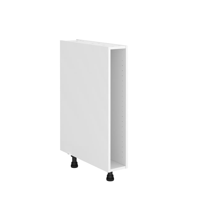 Caisson bas de cuisine DELINIA ID blanc H.76.8 x l.15 x P.58 cm