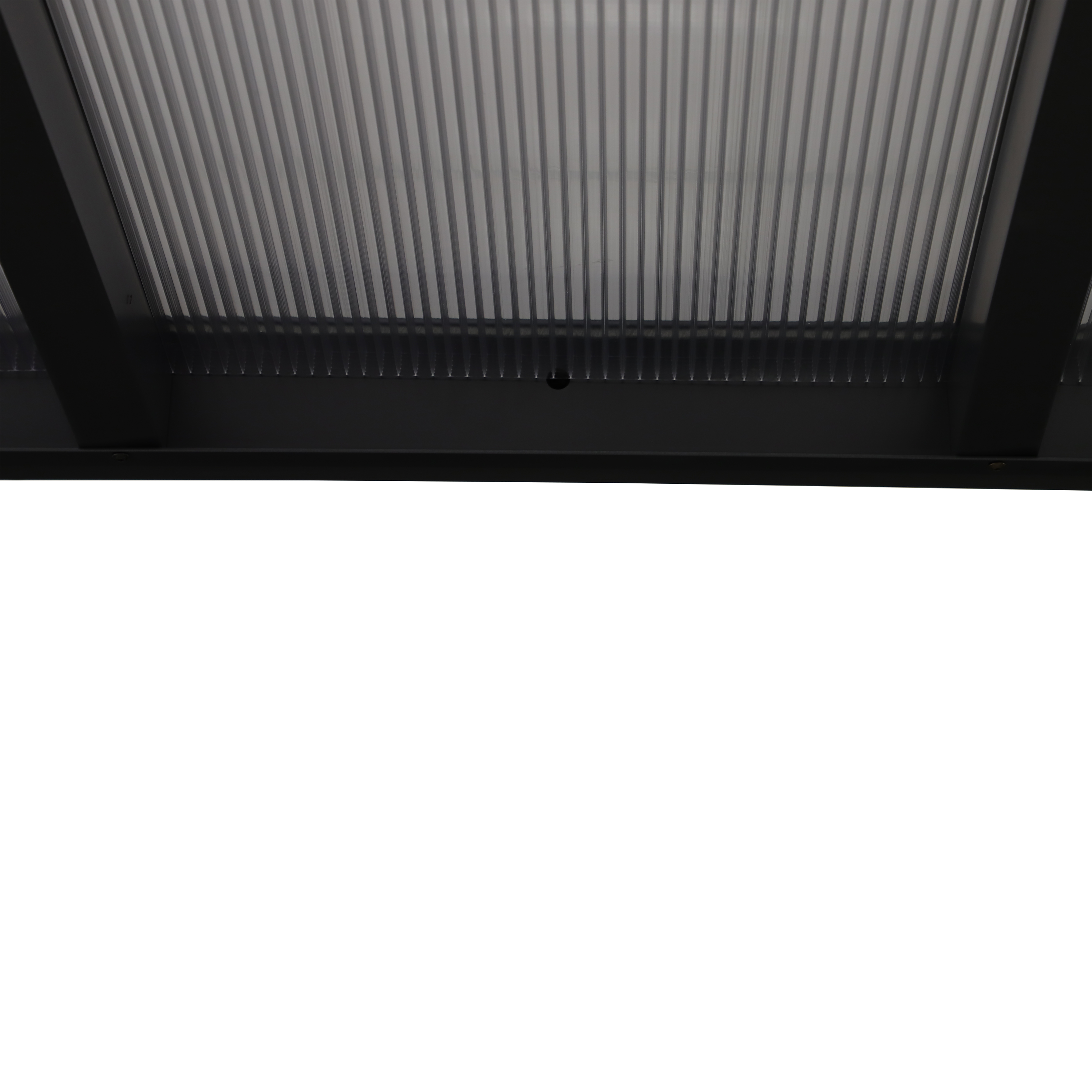 Pergola adossée Borea NATERIAL aluminium gris, 11.5 m² - 5