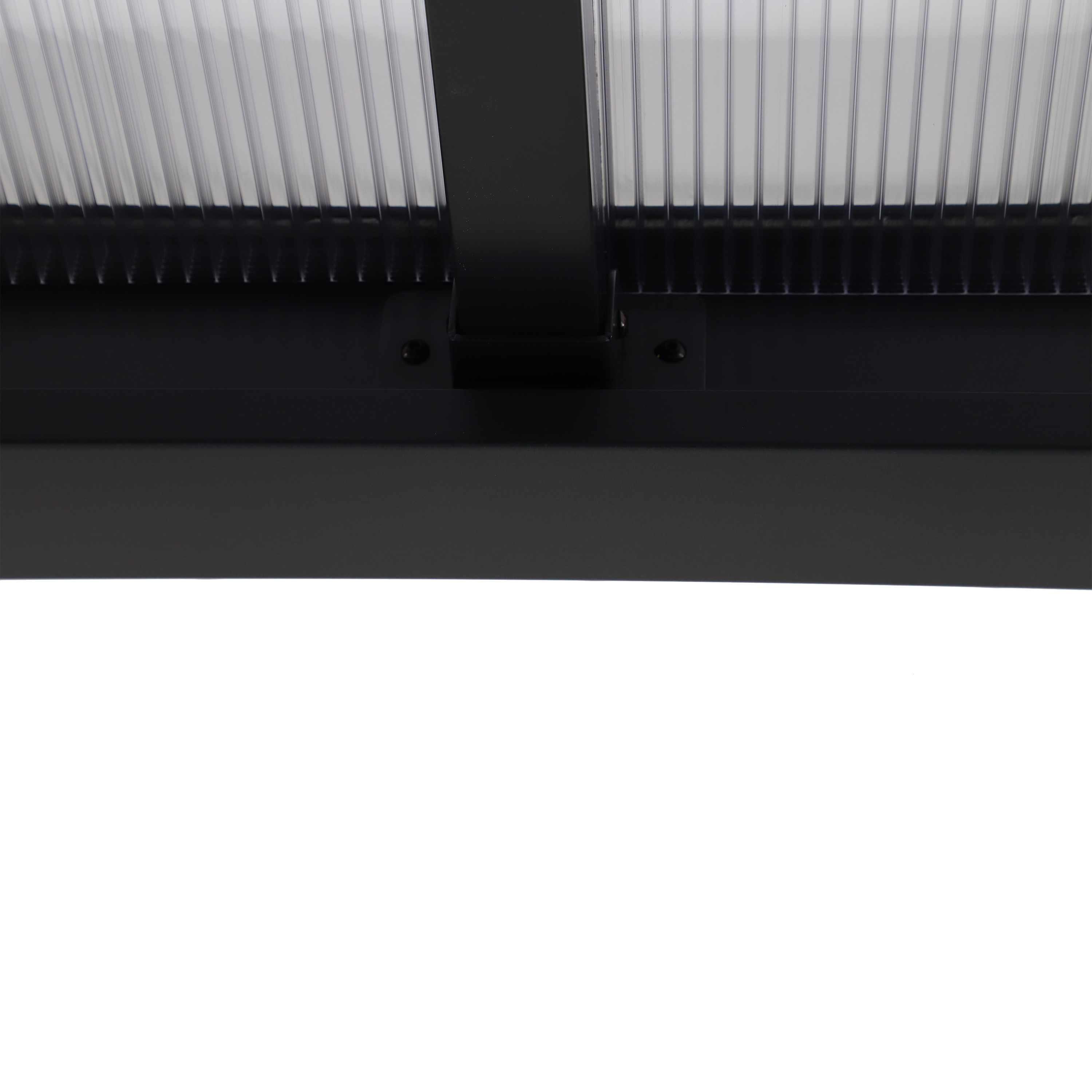 Pergola adossée Borea NATERIAL aluminium gris, 11.5 m² - 6