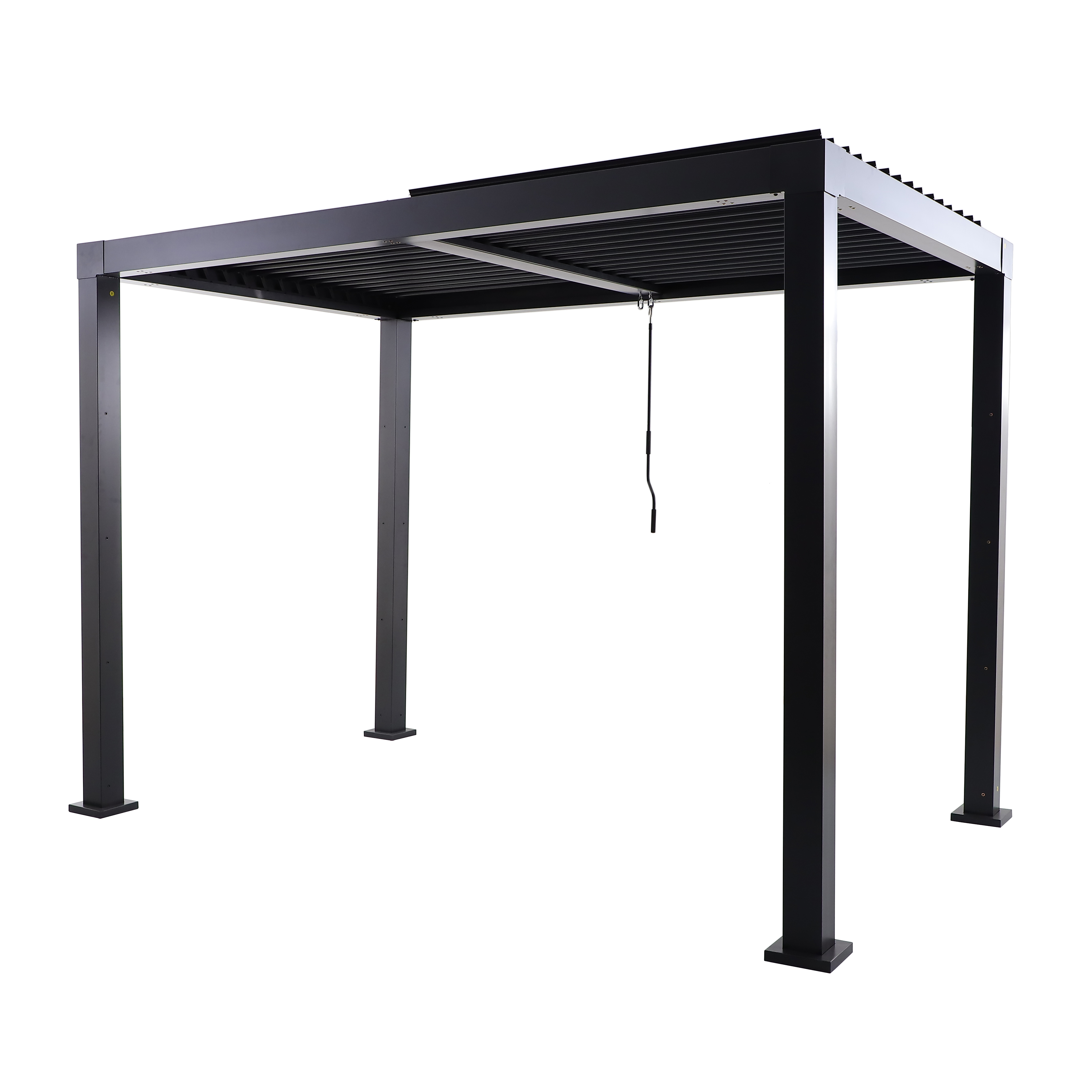 Pérgola bioclimática de alumínio 313x198m antracite Naterial Clima Origin - 3