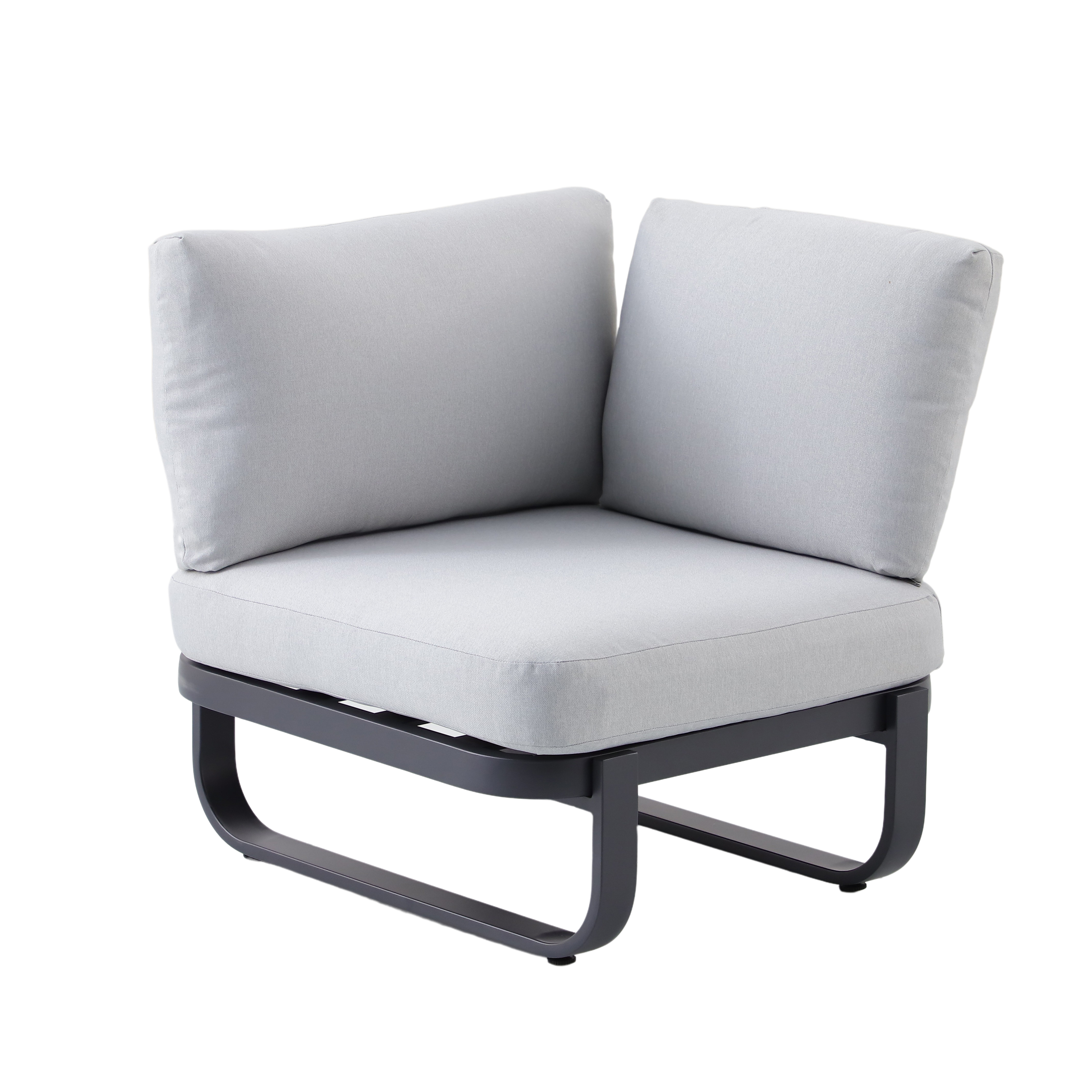 Meble ogrodowe zestaw Calypso szare Naterial - 21